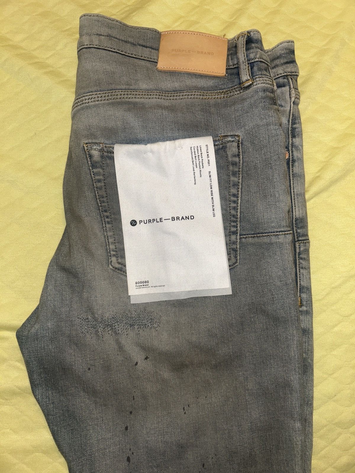 Purple Brand Purple Jeans Size 33 Men's Size US 33 - 1 Thumbnail
