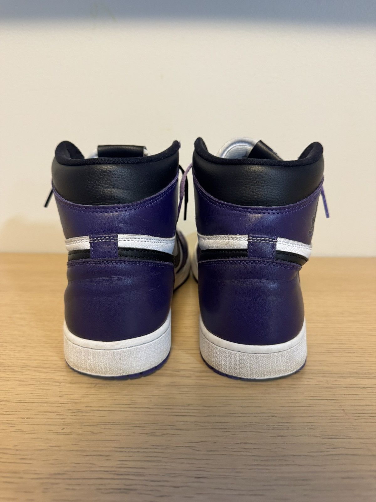 Jordan Brand Jordan 1 Retro Hight Court Purple White Size US 12.5 / EU 45-46 - 6 Thumbnail