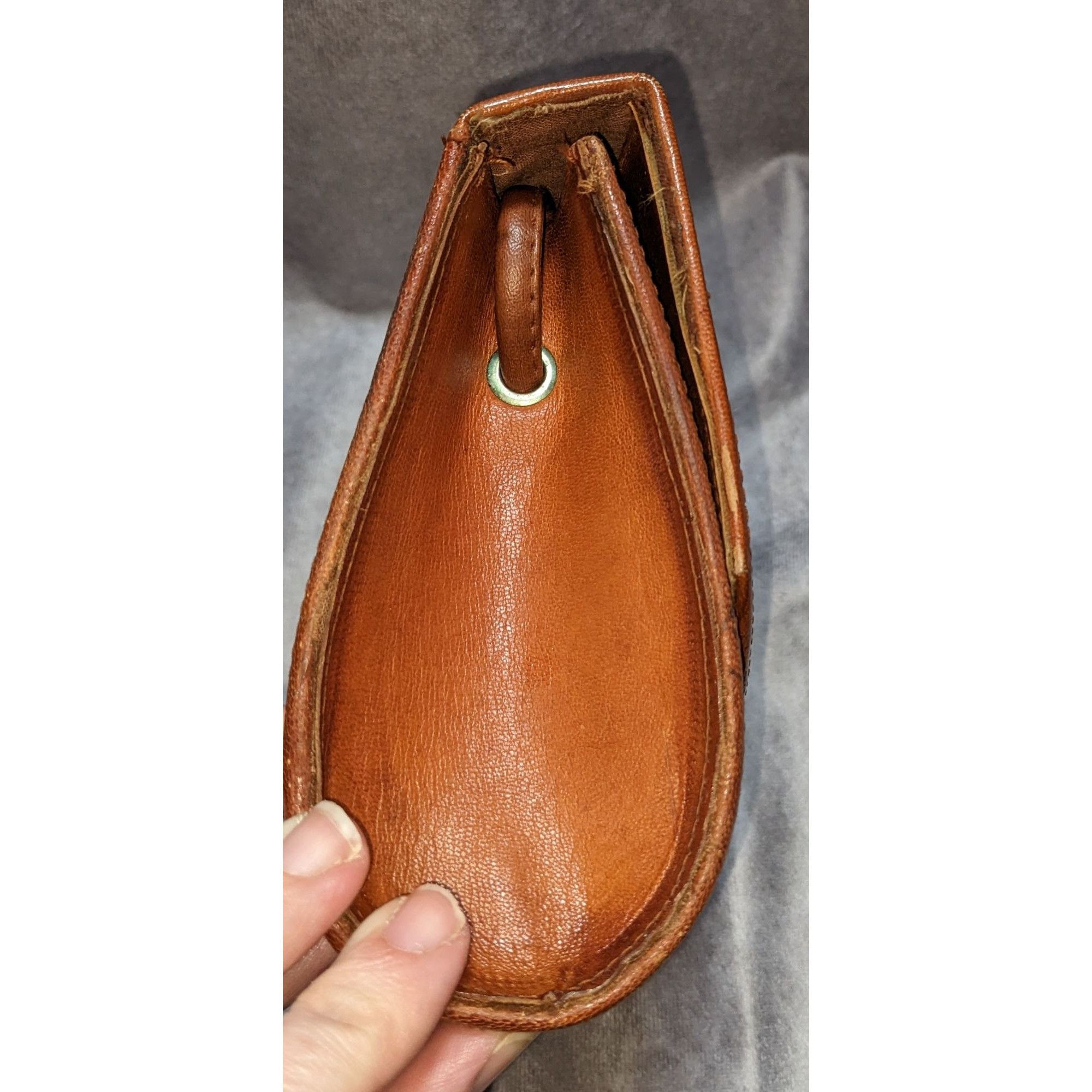 Other Vintage Moroccan Magic Hand-Tooled Leather Crossbody Bag Wit Size ONE SIZE - 5 Thumbnail