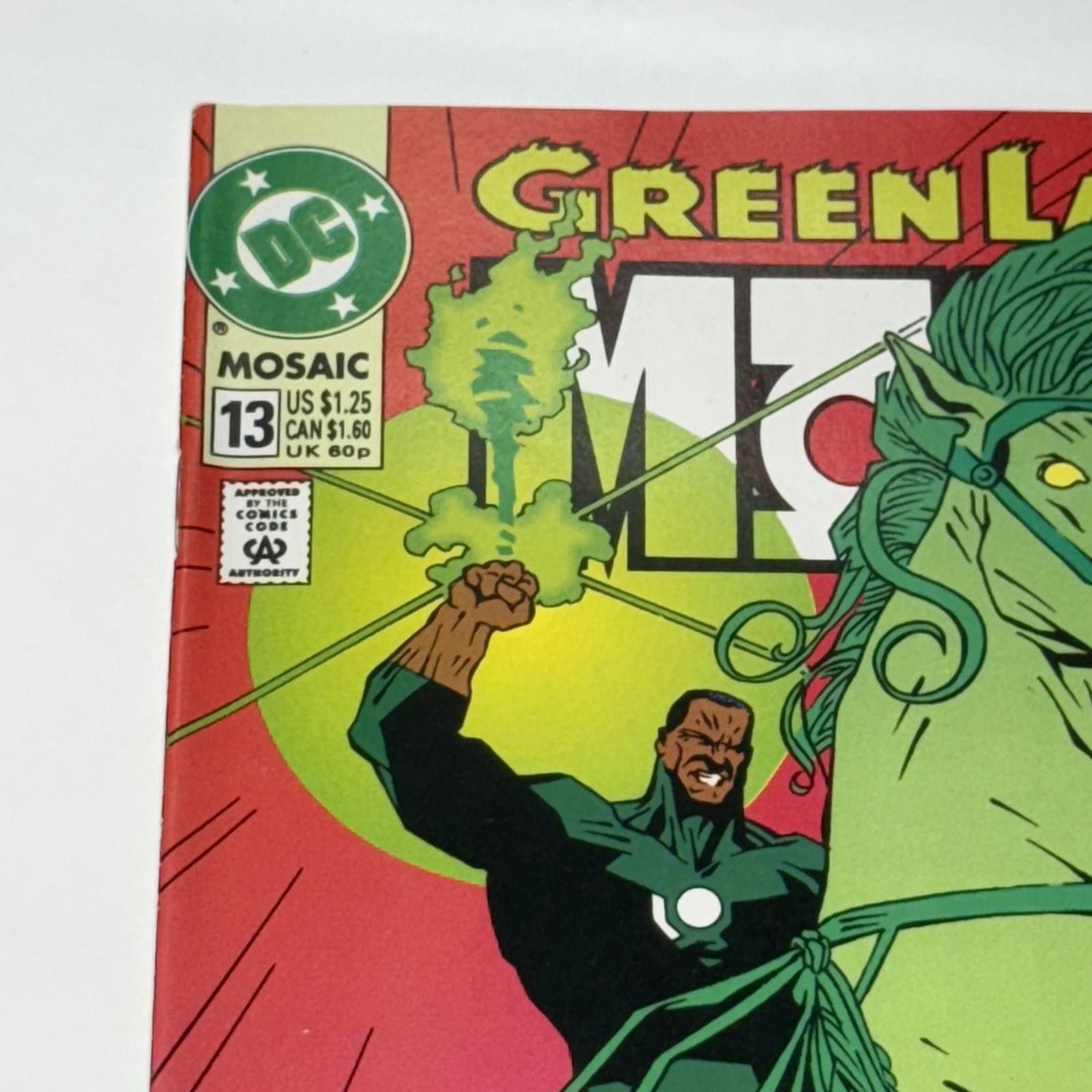 DC Comics VTG DC Green Lantern Mosaic #13 JUN 1993 Death of a Nation! Size ONE SIZE - 2 Thumbnail