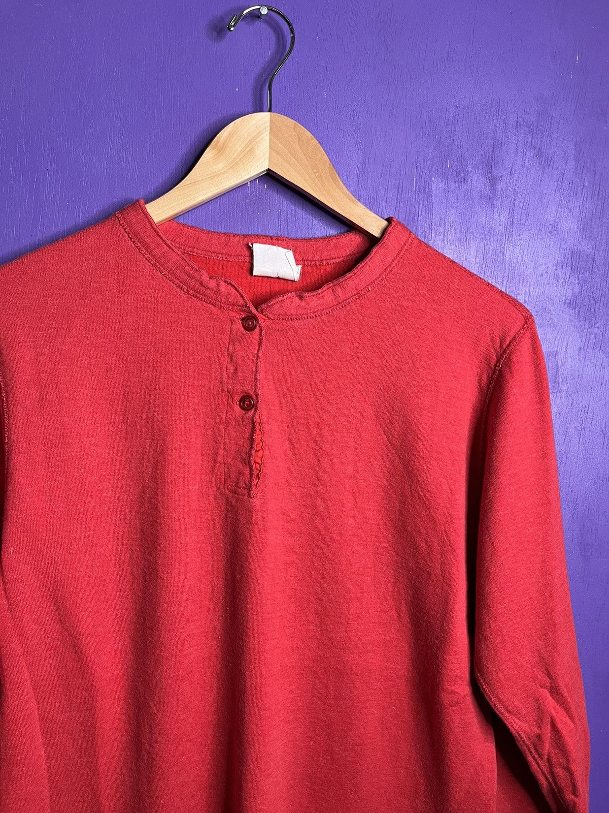 L.L. Bean × Vintage Vintage 90s LL Bean long-sleeve sleep shirt Size US M / EU 48-50 / 2 - 3 Thumbnail