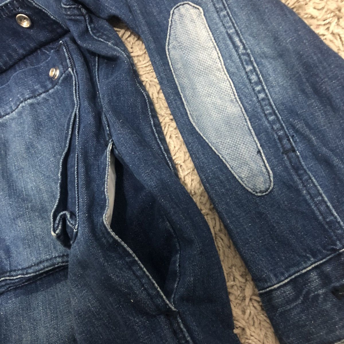 Japanese Brand Focus blue denim jacket military pocket Size US XS / EU 42 / 0 - 7 Thumbnail