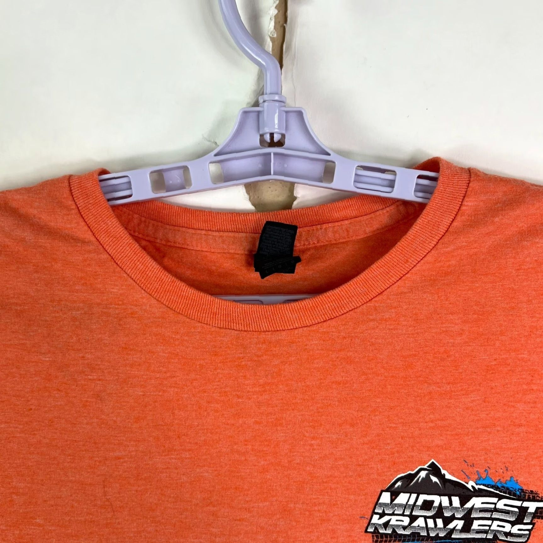 Gildan Gildan Kansas City Off Road T-Shirt Mens Adult Large Orange Double-Sided Graphic Astro Boy Size US L / EU 52-54 / 3 - 4 Thumbnail