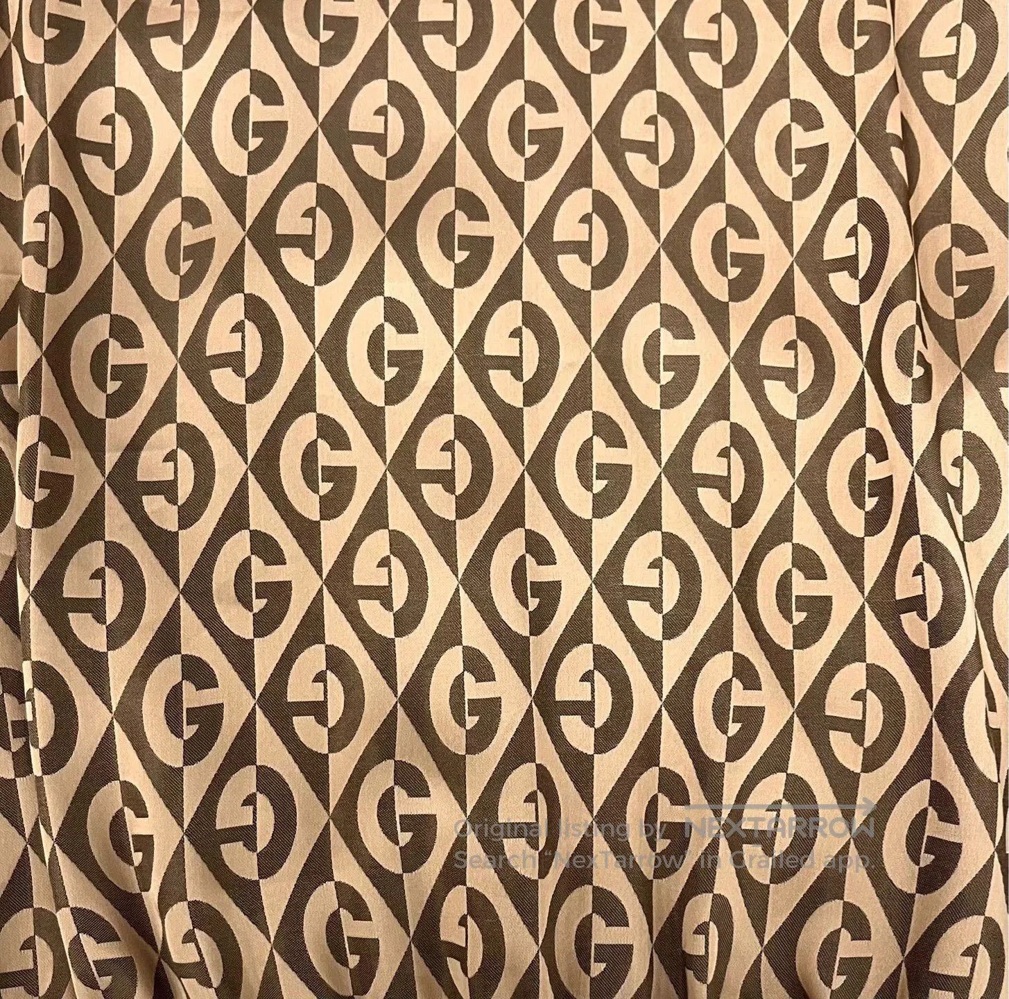 Gucci Gucci Brown Diamond Print Zip Jacket. Size US M / EU 48-50 / 2 - 5 Thumbnail