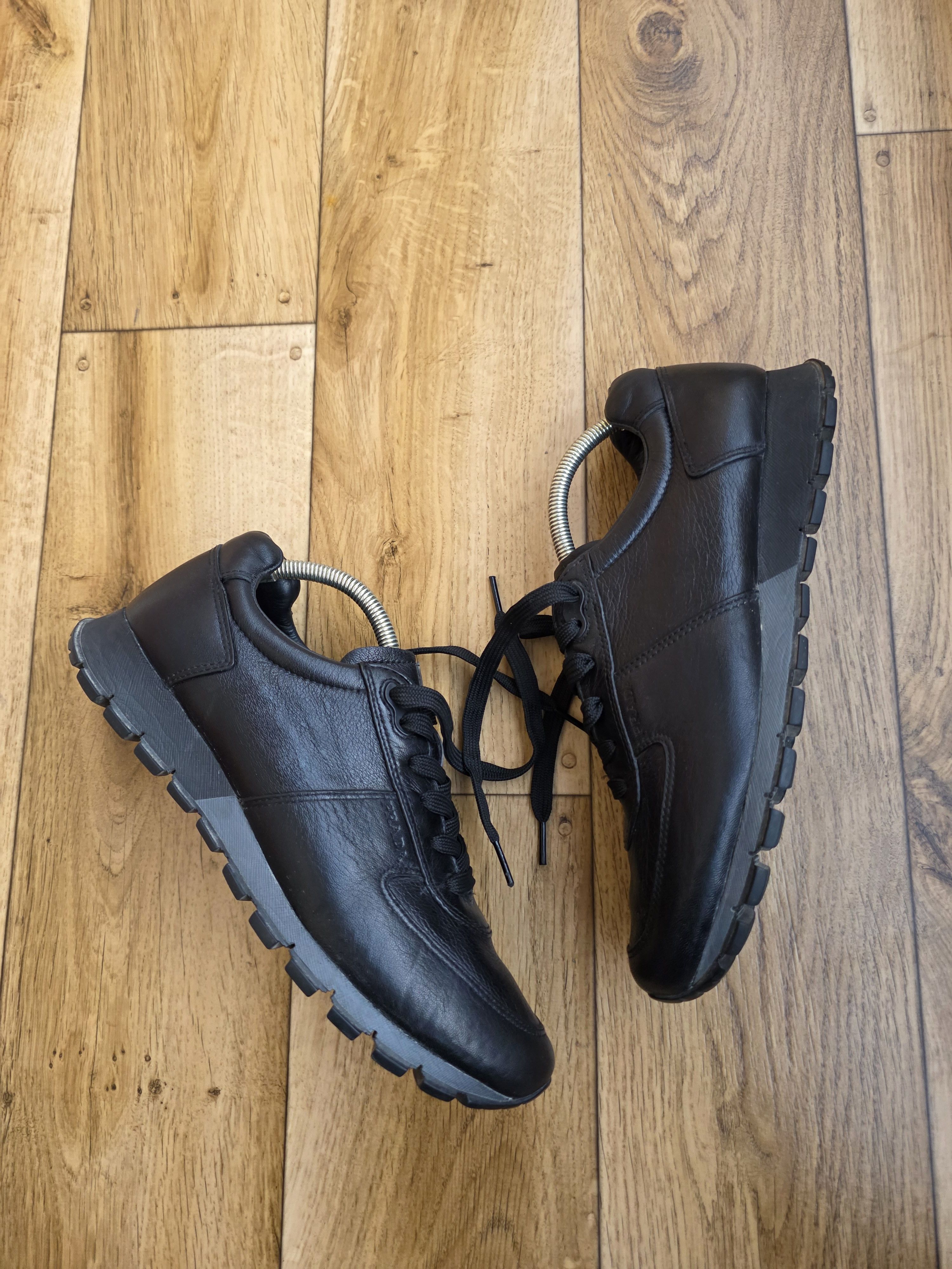 Prada Prada Men Leather Sneakers Size US 7 / EU 40 - 4 Thumbnail