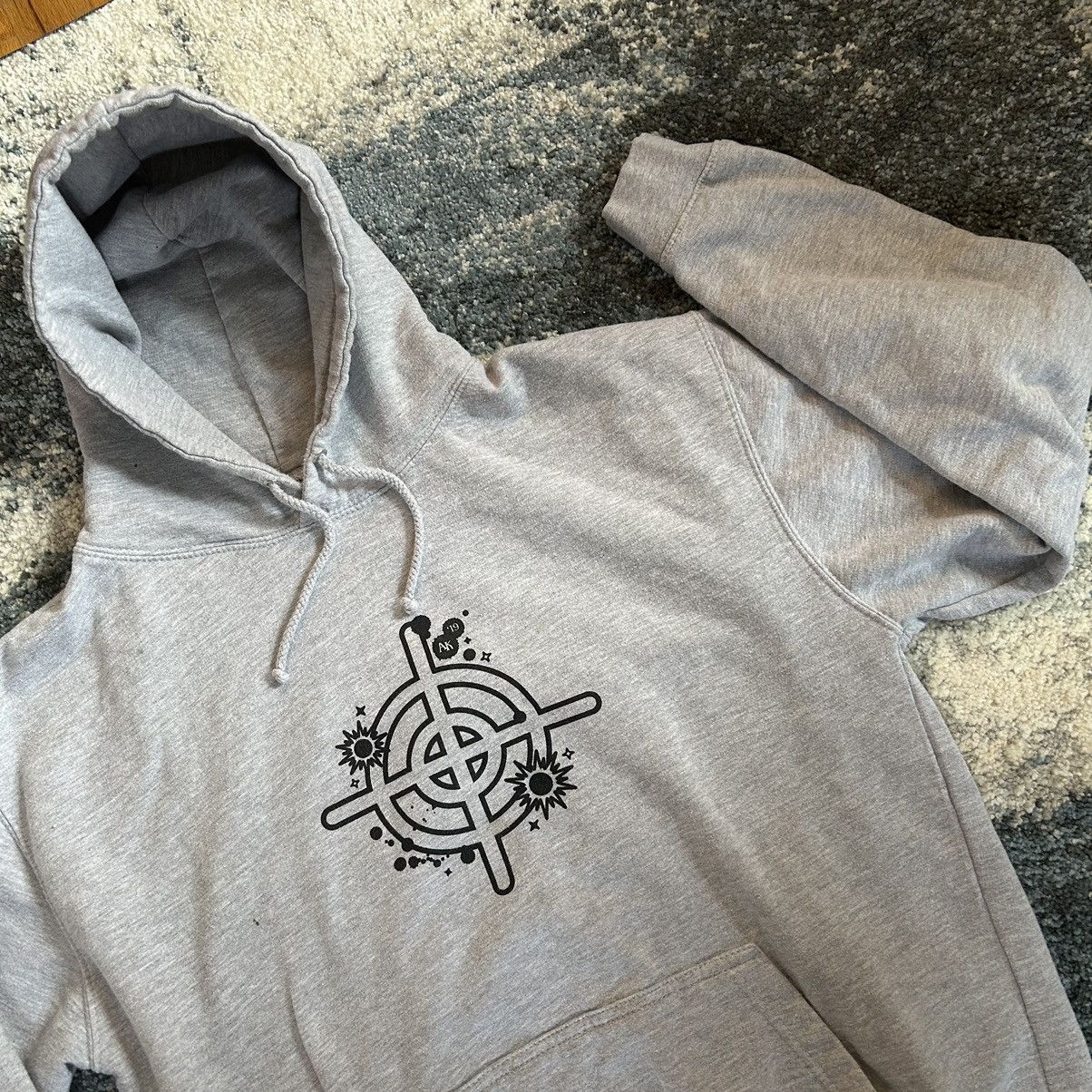 トップス IDA ANNIVERSARY IDA ZIP UP *LIGHT GREY* Other UK × Streetwear IDA SUPPLY Anniversary Zip Up Hoodie Light