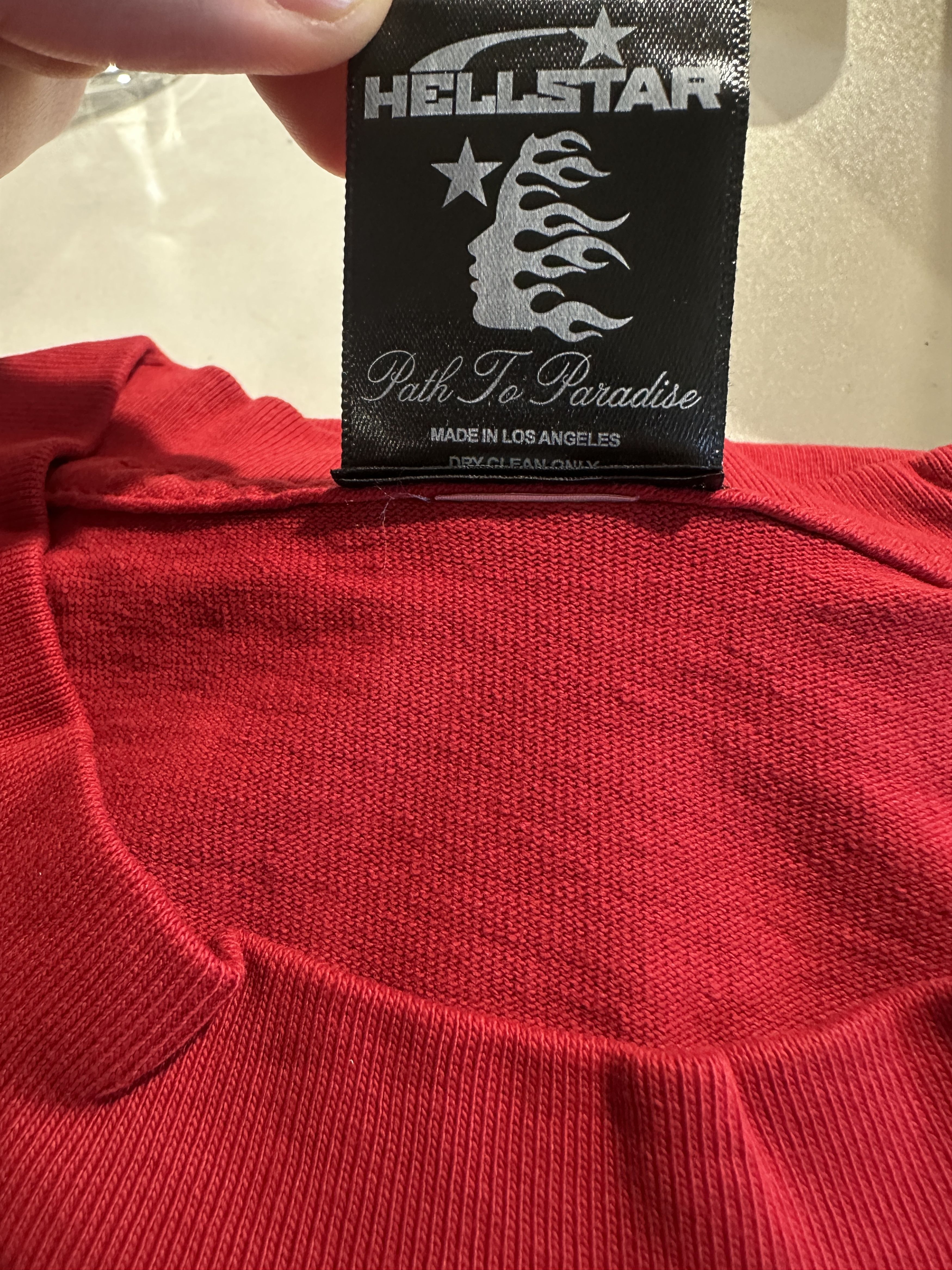 HELLSTAR NEW Hellstar Studios Path To Paradise Tee Red Men's Sz Large Size US L / EU 52-54 / 3 - 5 Thumbnail