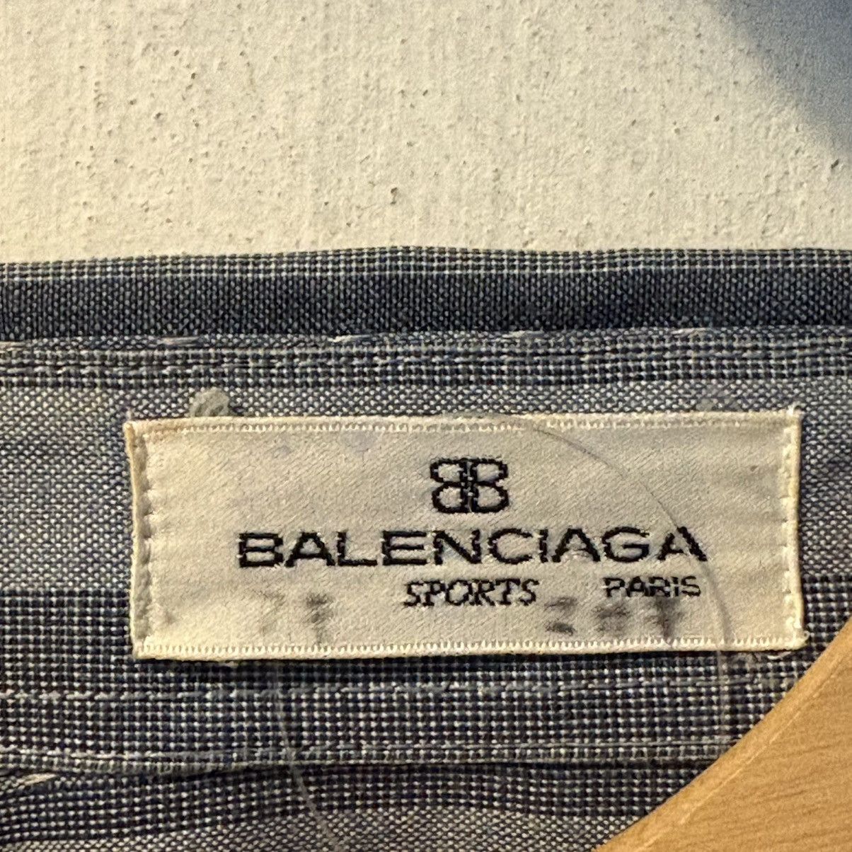 Balenciaga Balenciaga Linen BB Logo Button Ups Size US M / EU 48-50 / 2 - 3 Thumbnail
