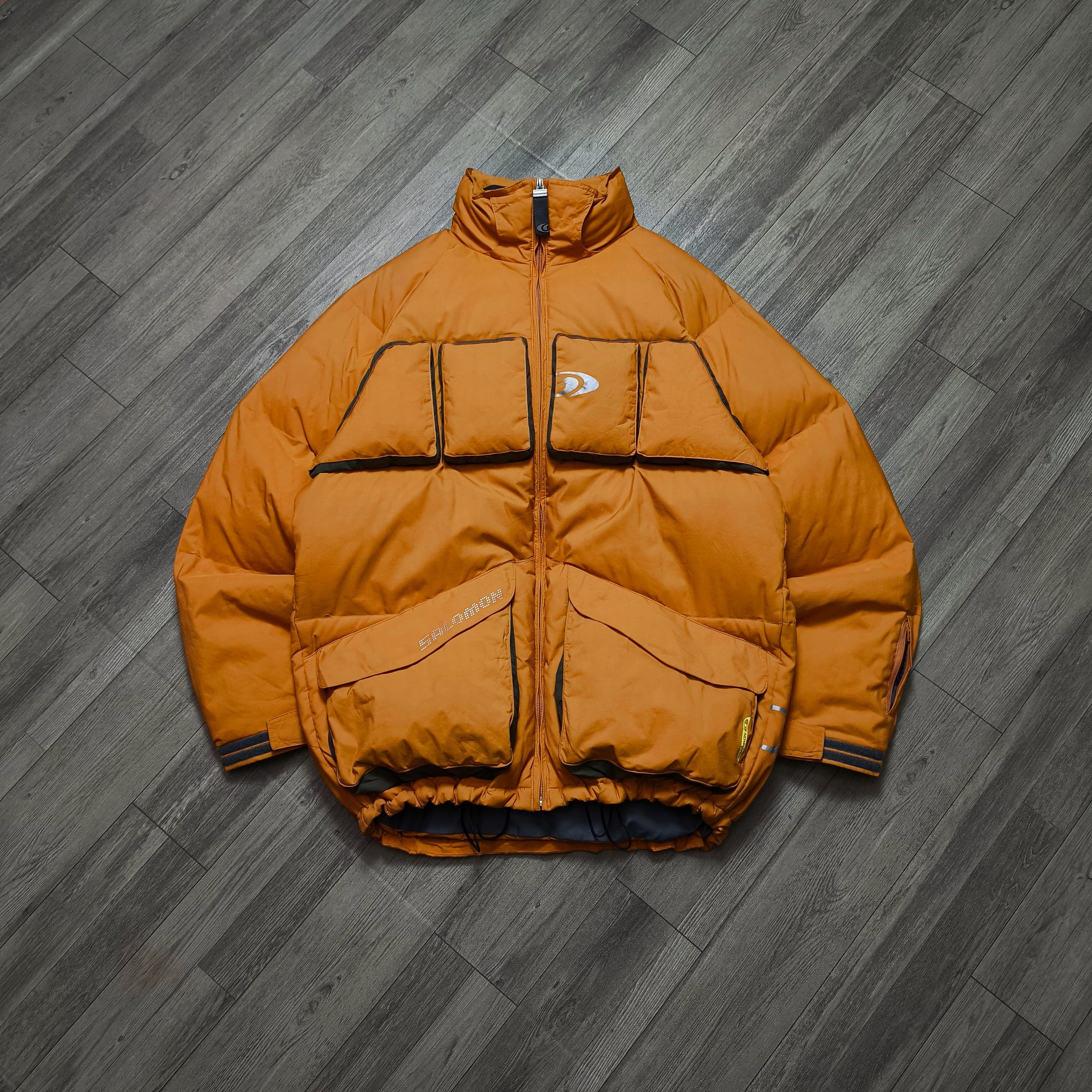 Vintage Salomon 3D Panelled 90's Technical Down Jacket