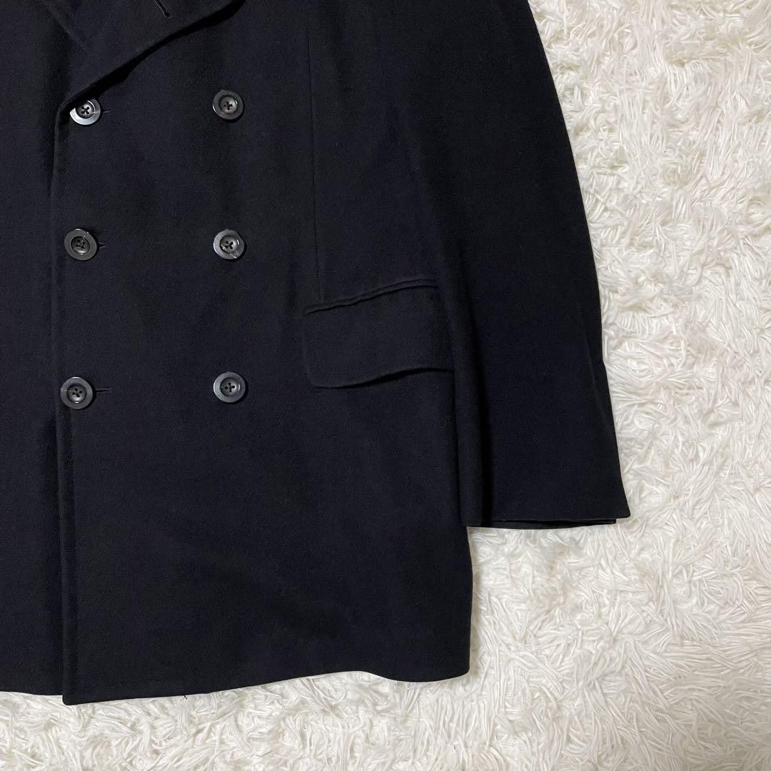 Gucci Gucci Peacoat Men's 50 Black Wool Coat Size US M / EU 48-50 / 2 - 2 Thumbnail