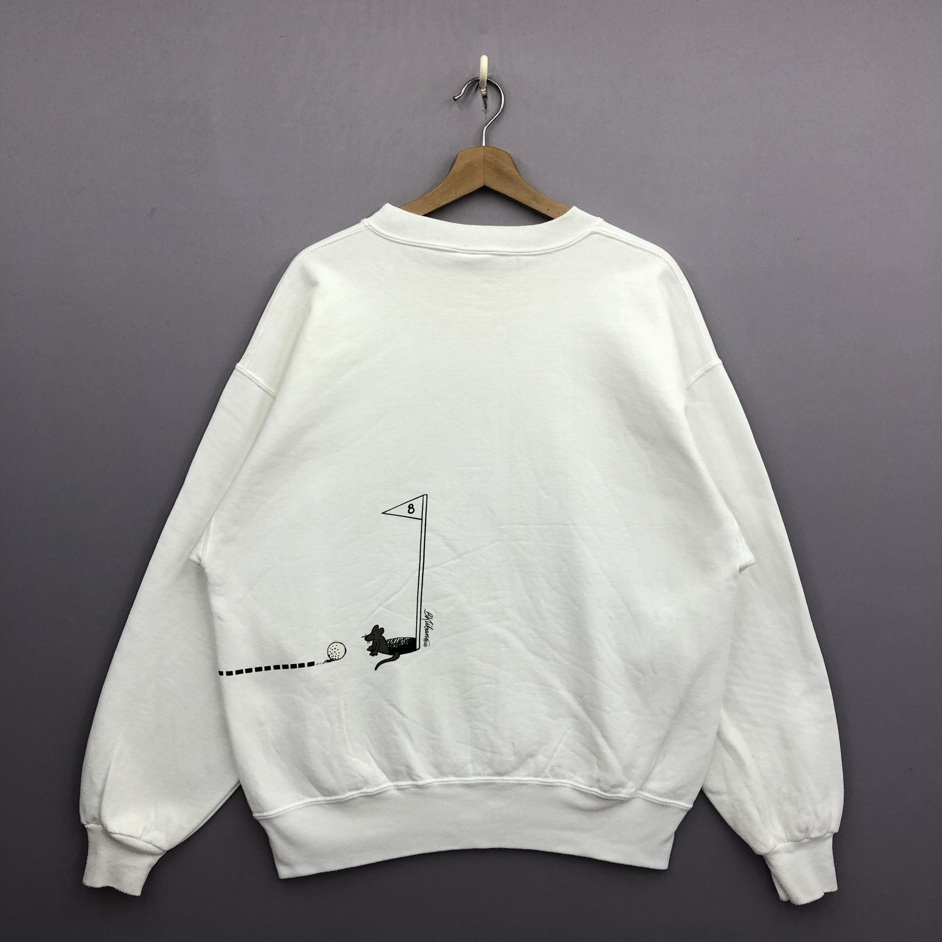 Vintage Vintage Crazy Shirt Sweater BKlibang Hong Kong Sweatshirt Size US M / EU 48-50 / 2 - 2 Thumbnail