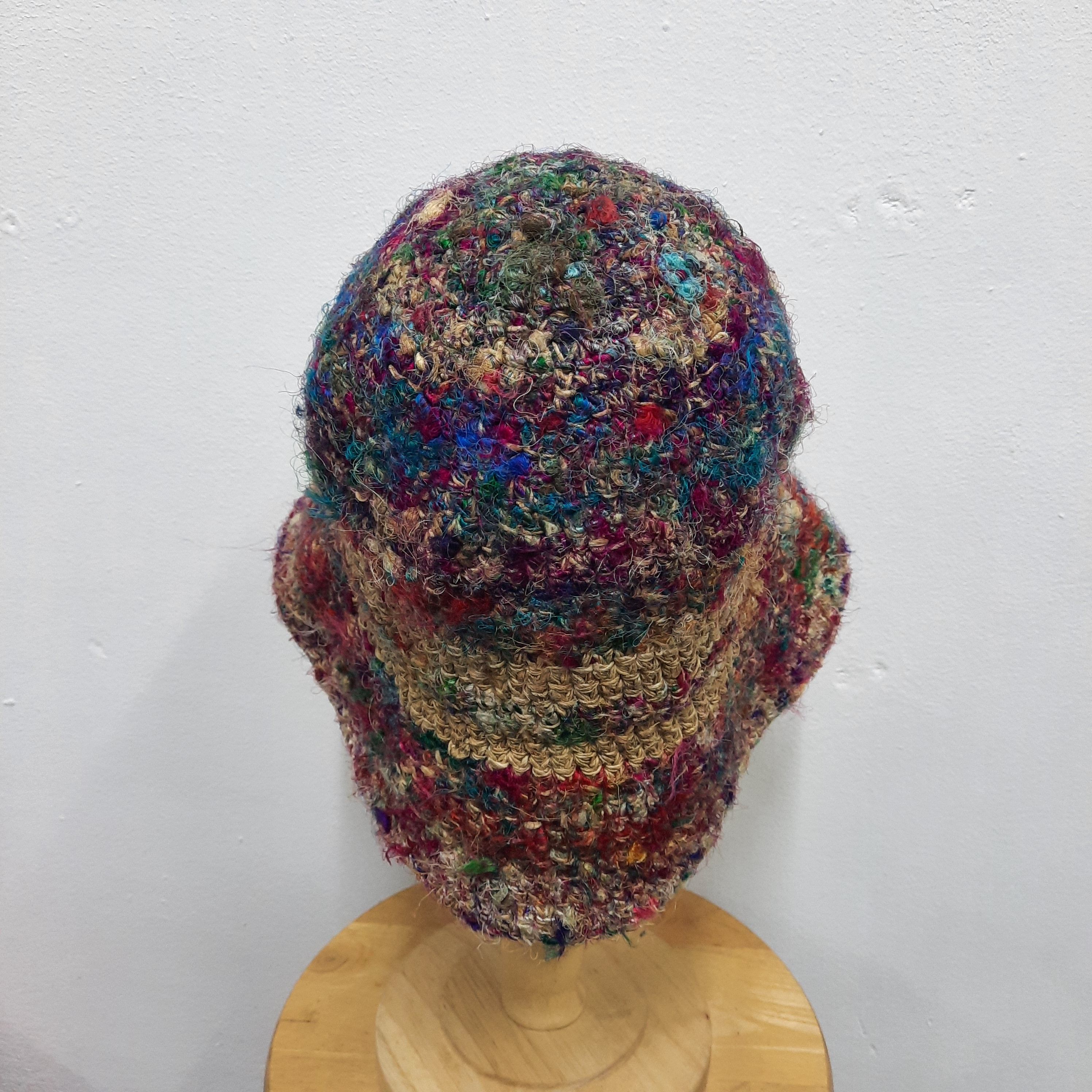Japanese Brand 🪡 Vintage japanese brand chochet daisy hat Size ONE SIZE - 3 Thumbnail