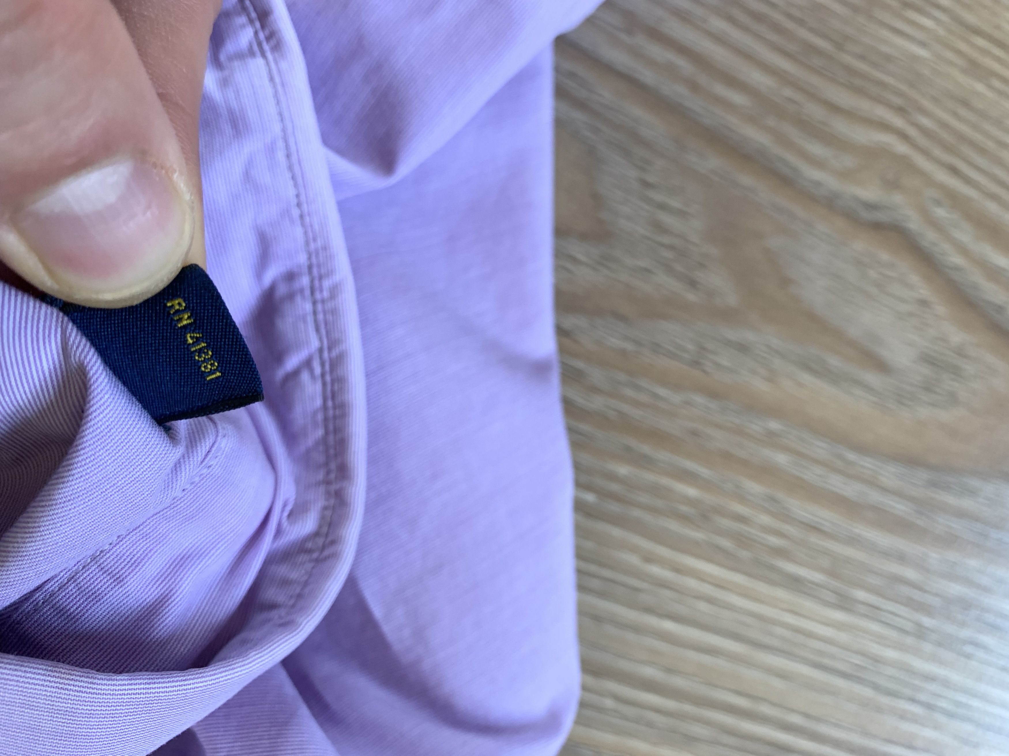 Polo Ralph Lauren × Ralph Lauren × Vintage Polo Ralph Lauren Pink Vintage Long Sleeve Shirt Size US M / EU 48-50 / 2 - 7 Thumbnail