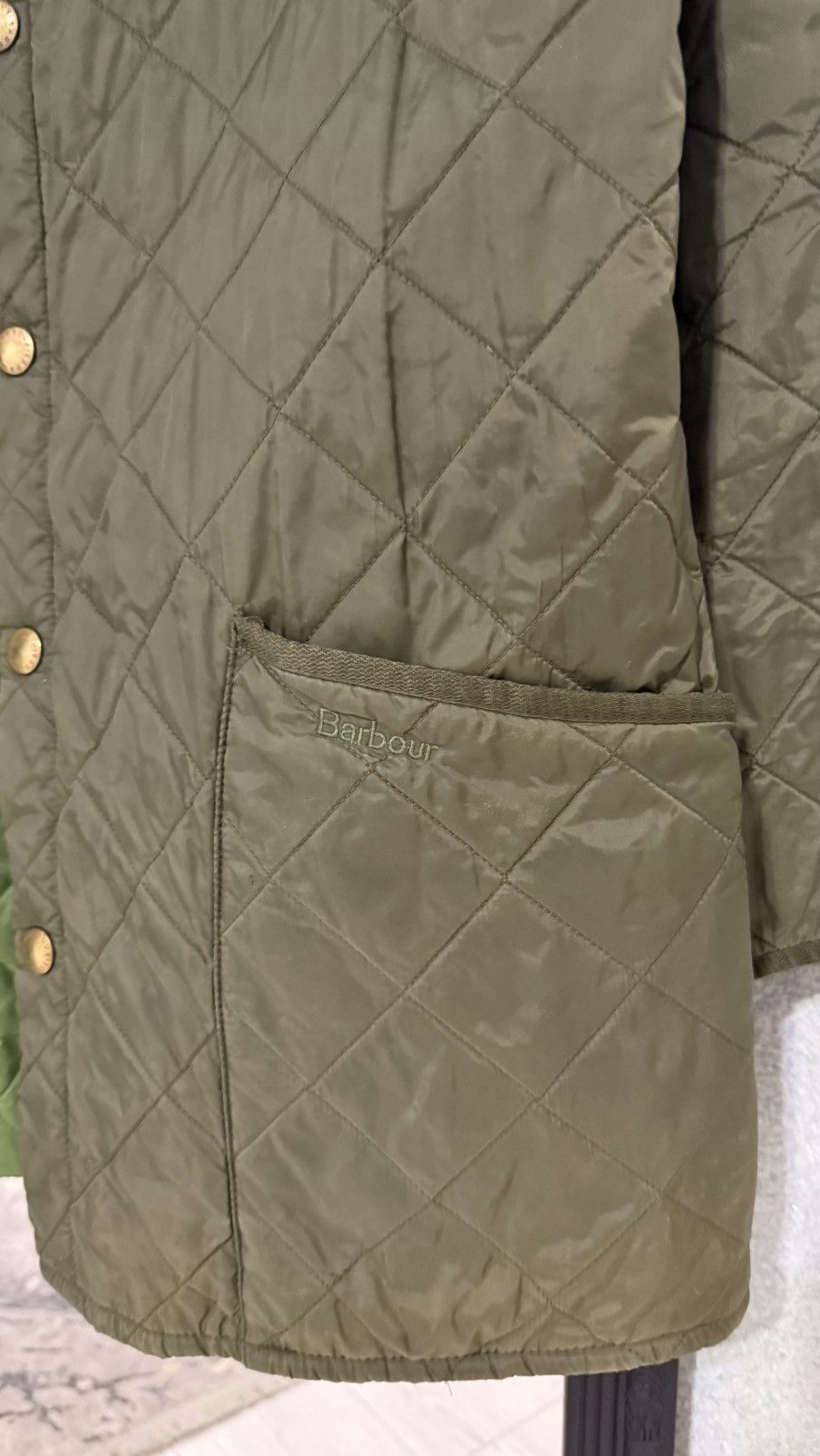 Barbour Barbour Liddesdale Quilted Jacket Olive Green Size M Vintage Size US M / EU 48-50 / 2 - 5 Thumbnail