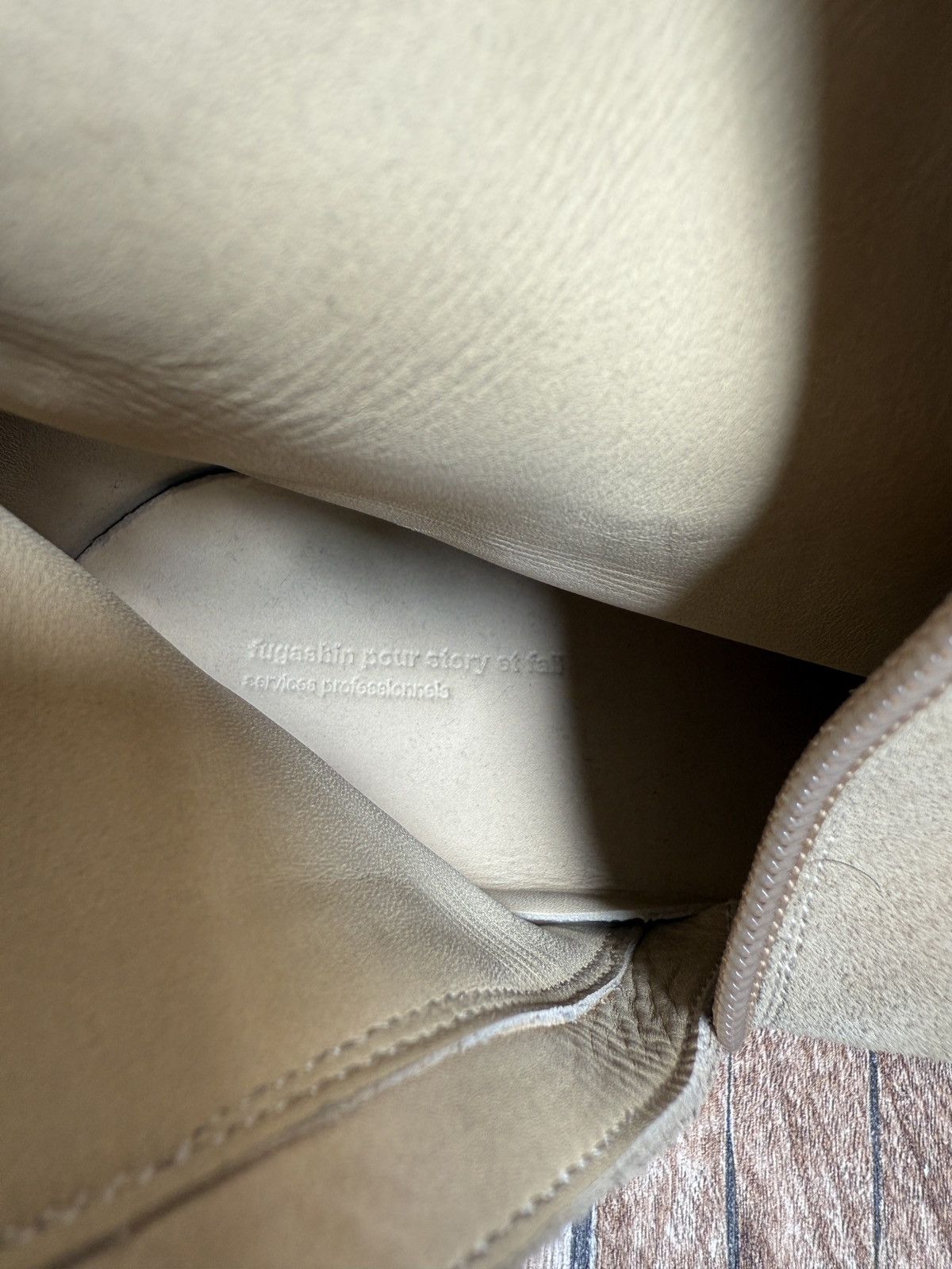 Saint Laurent Paris × Story Et Fall Tan side zip boots Size US 11 / EU 44 - 6 Thumbnail