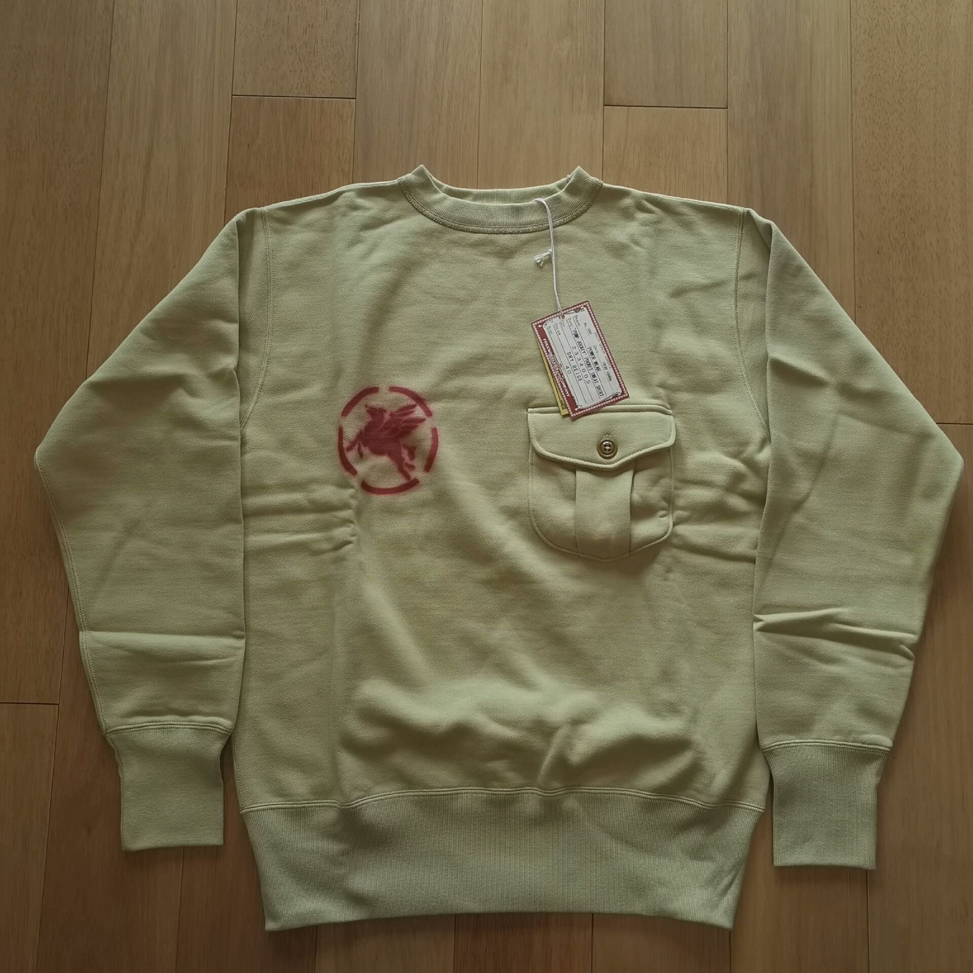 Freewheelers Vintage Style Gas Oil Sweatshirt Size US L / EU 52-54 / 3 - 1 Thumbnail