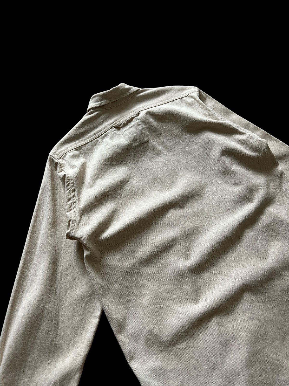 Vintage Yarmouth Oilskins 🇬🇧 Canvas Military Style Smock Work Shirt Size US M / EU 48-50 / 2 - 10 Thumbnail