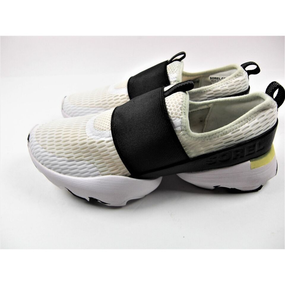 SOREL Sorel Women's Kinetic Impact Strap Sneakers Black/White Shoe Size US 8.5 / IT 38.5 - 5 Thumbnail
