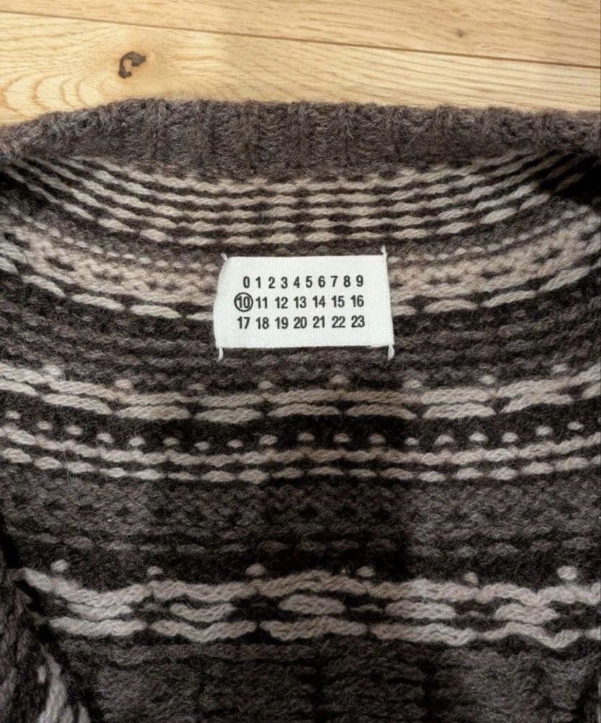 Maison Margiela maison martin margiela nordic knit cardigan 07aw Size US S / EU 44-46 / 1 - 3 Thumbnail