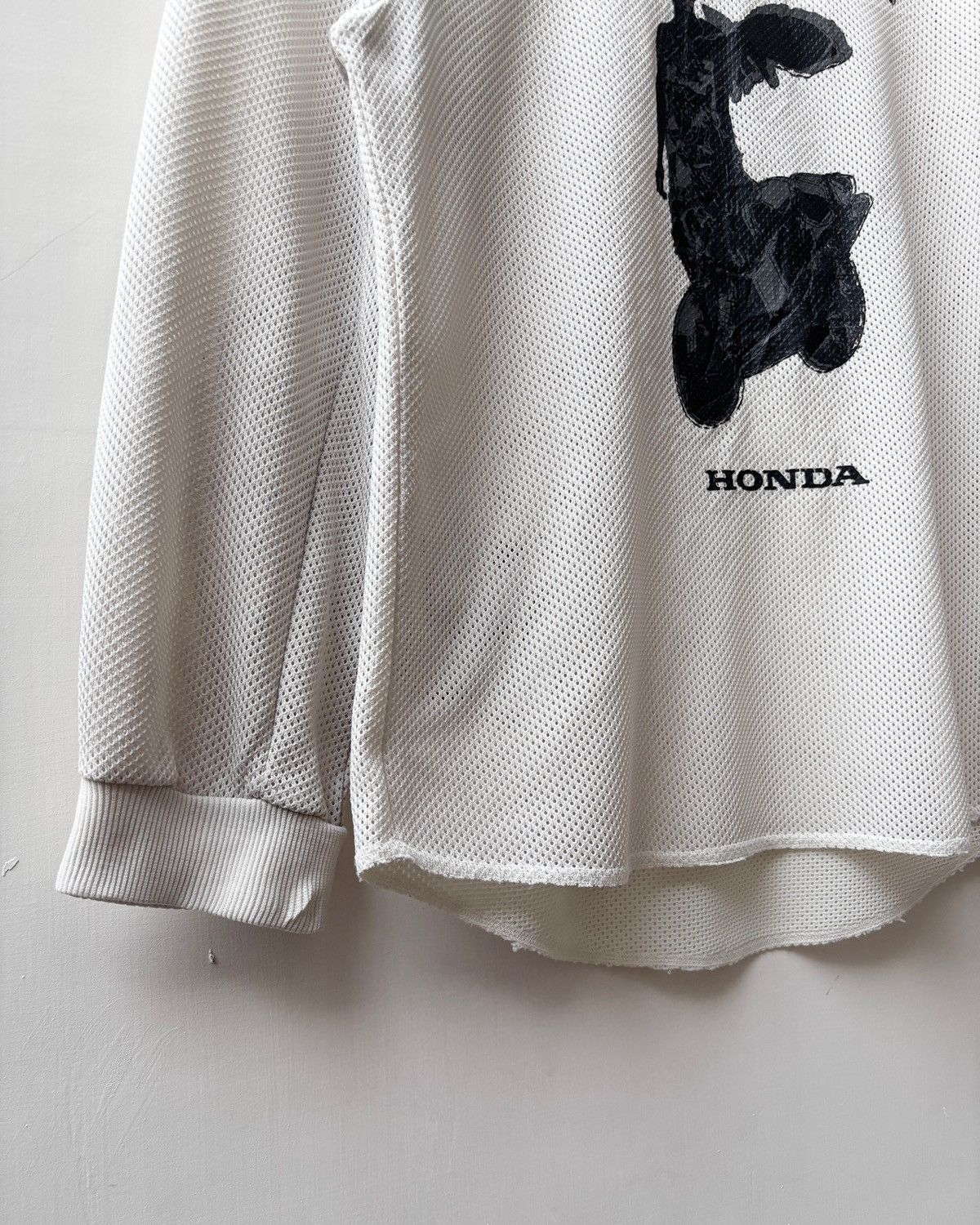 Japanese Brand 1990s Shinichiro Arakawa x Honda Padded Centaur Mesh Jersey Size US L / EU 52-54 / 3 - 4 Thumbnail