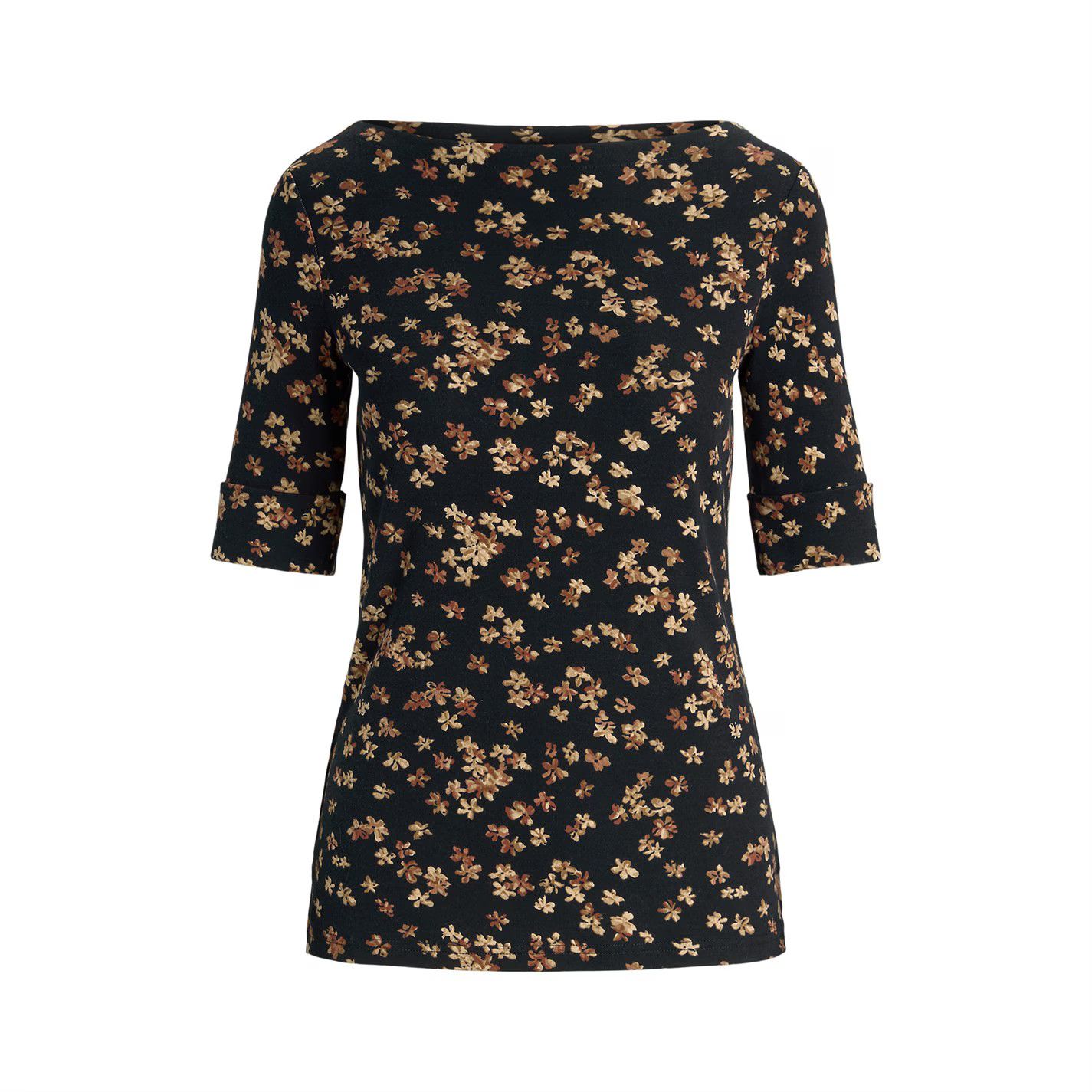 Lauren Ralph Lauren o1g2r1mq1025 Judy T-Shirt in Multicolor Size L / US 10 / IT 46 - 1 Thumbnail