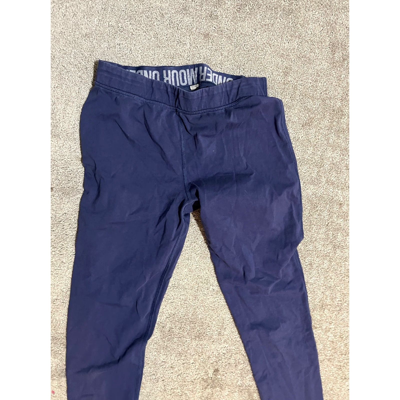 Under Armour Under Armour Women's Activewear Leggings Size S Blue 1265417 Fitted Mid Rise Cotton Blend Size 36" / US 14 / IT 50 - 2 Thumbnail