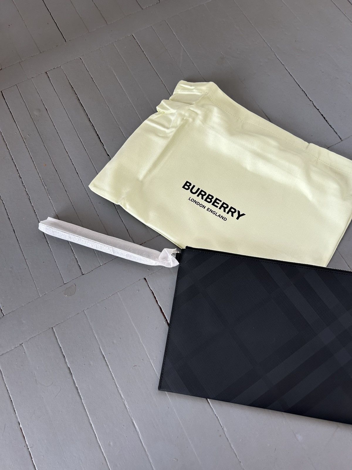 Burberry Burberry black clutch Size ONE SIZE - 2 Thumbnail