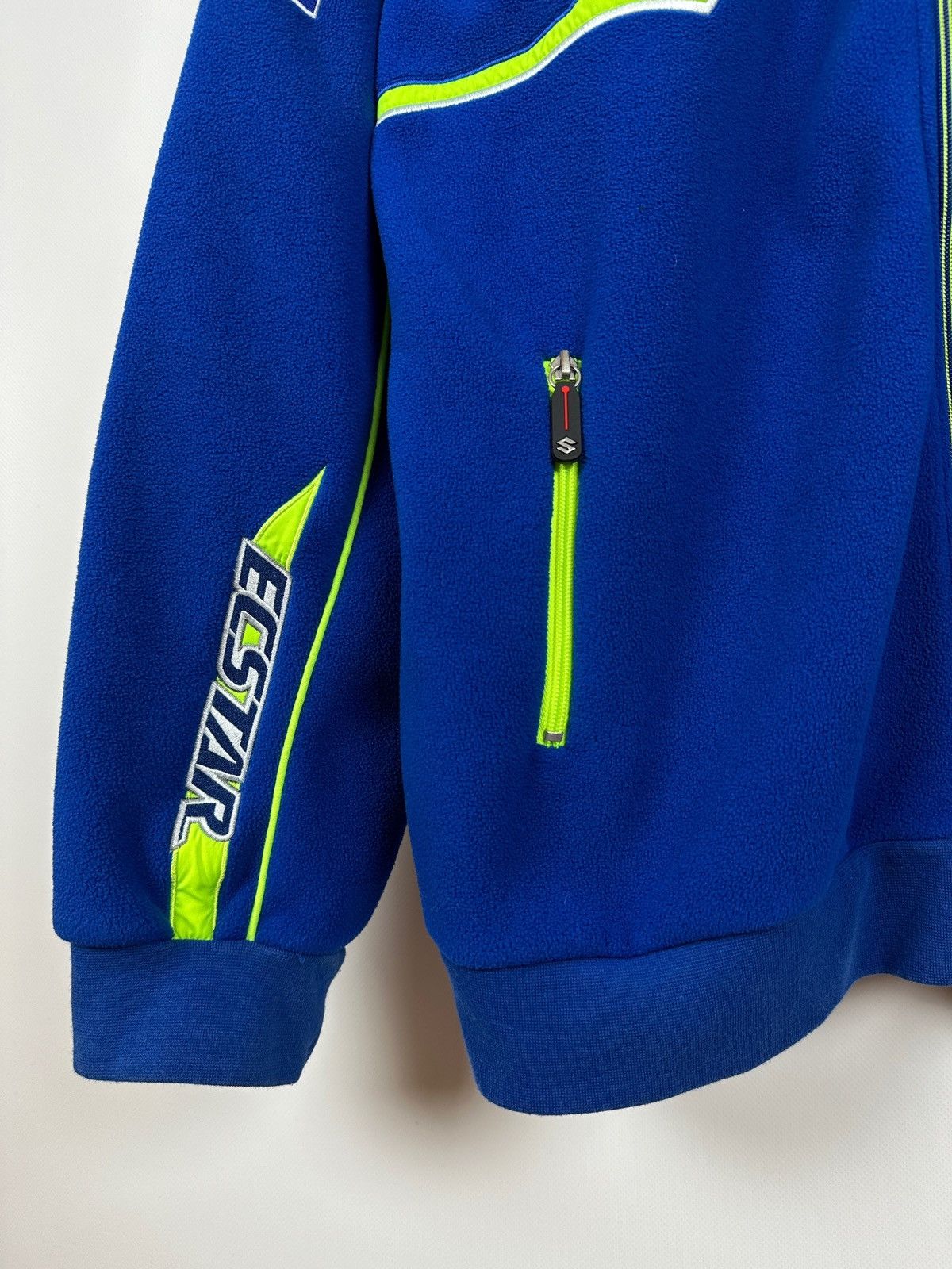 Vintage Vintage Suzuki Ecstar Michelin Racing Zip Fleece Jacket Size US XL / EU 56 / 4 - 10 Thumbnail