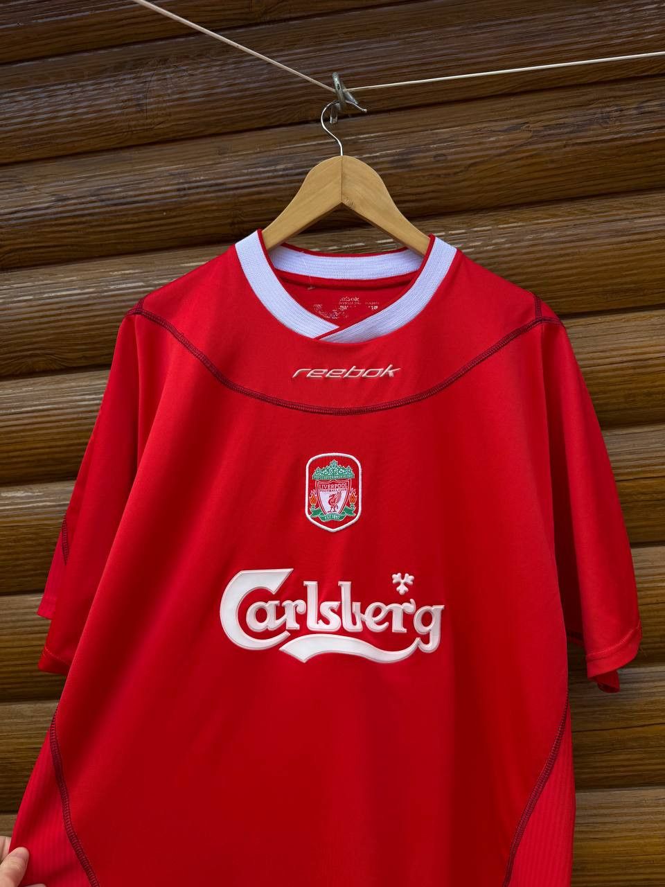 Reebok Vintage Liverpool Reebok Carlsberg 90s Jersey PlAYER OWEN Size US XL / EU 56 / 4 - 2 Thumbnail