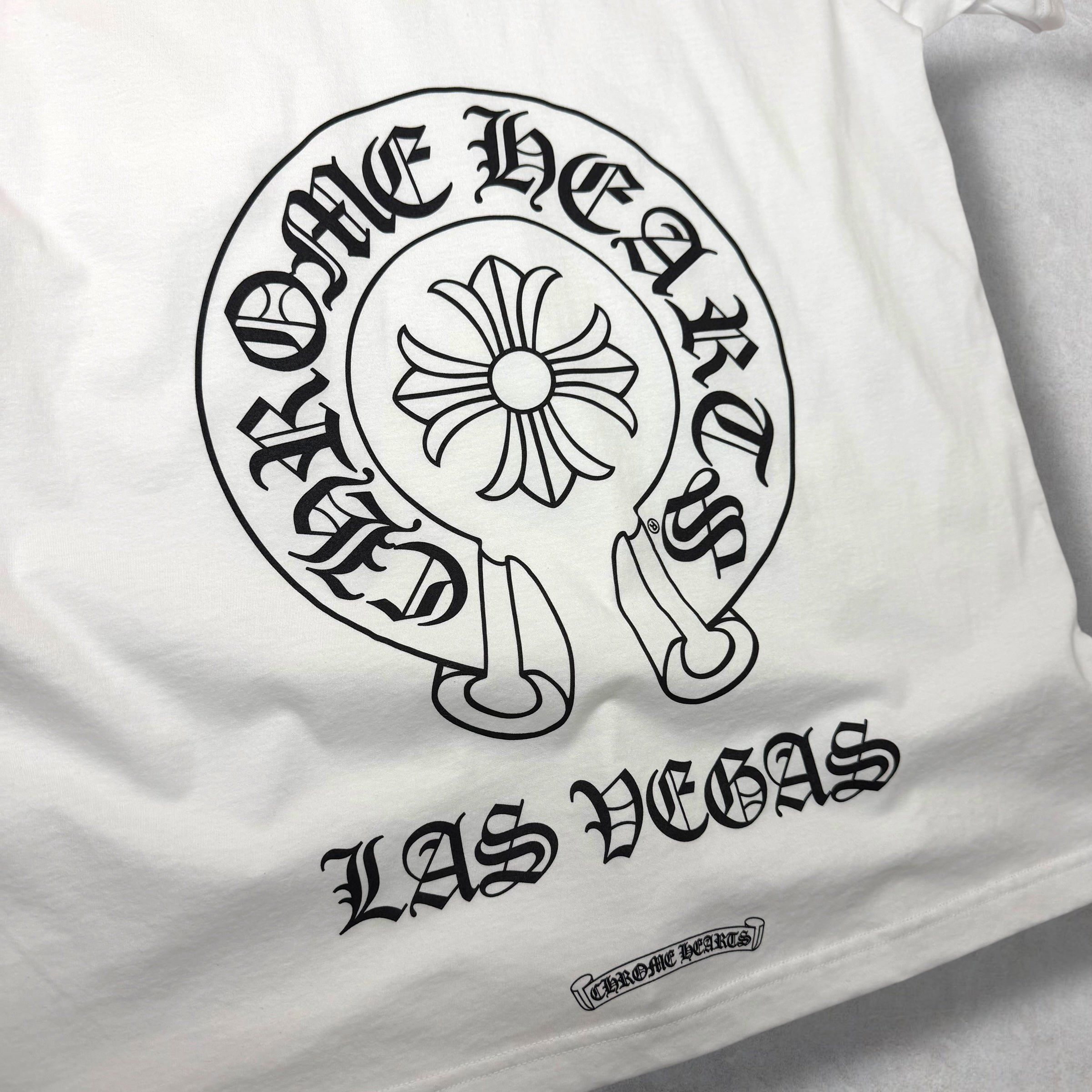 Chrome Hearts Chrome Hearts LV Exclusive Horseshoe White Tee XL Size US XL / EU 56 / 4 - 3 Thumbnail