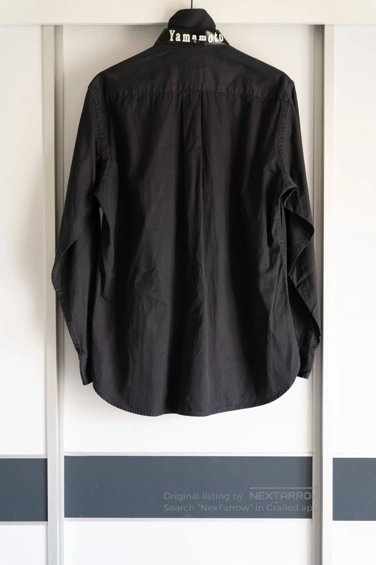 Yohji Yamamoto Yohji Yamamoto Black Long Sleeve Shirt. Size US M / EU 48-50 / 2 - 2 Thumbnail