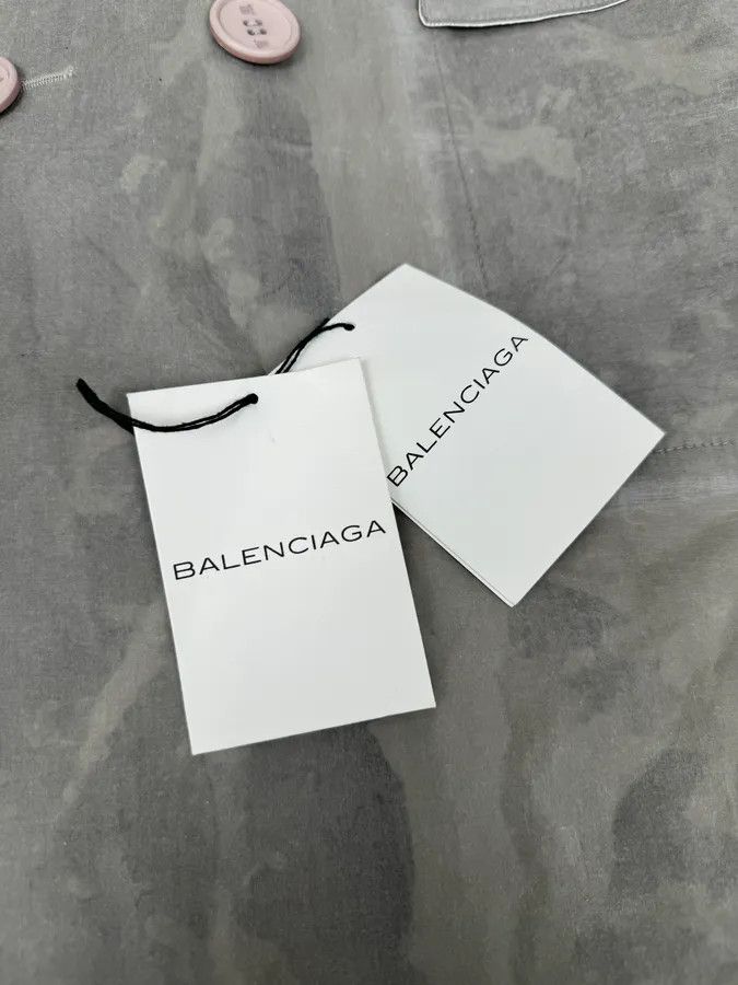 Balenciaga SS2011 Balenciaga Long Premium Buttoned Officer Jacket Size US M / EU 48-50 / 2 - 9 Thumbnail