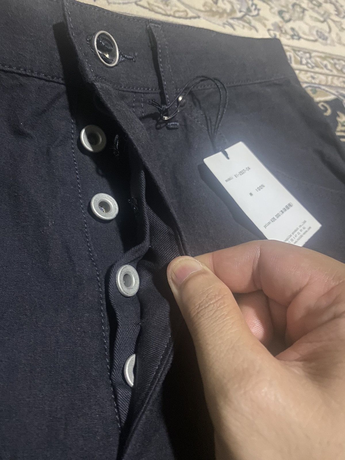 Julius × The Viridi-anne NWT! SS16 The Viridi Anne {Ashes To} Two Tone Denim Pant Size US 30 / EU 46 - 5 Thumbnail