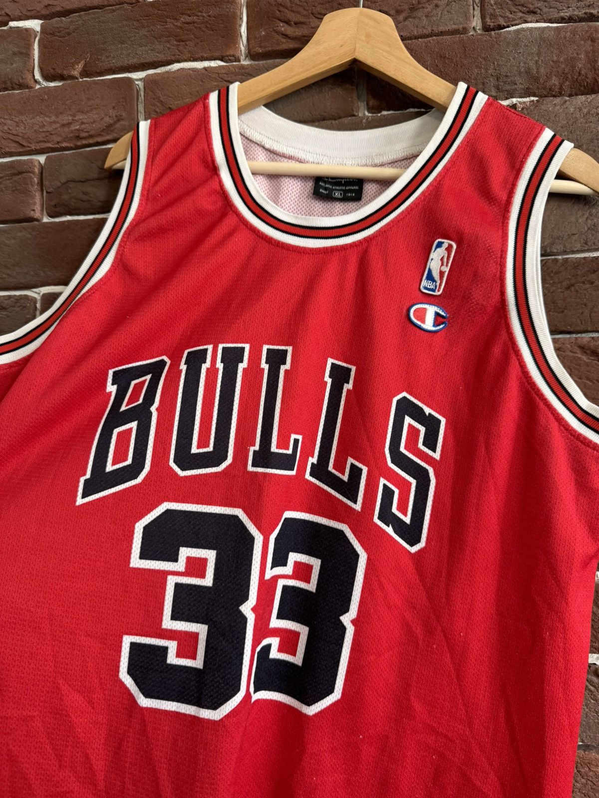 Champion Vintage Chicago Bulls Pippen Champion NBA Basketball Jersey Size US XL / EU 56 / 4 - 4 Thumbnail
