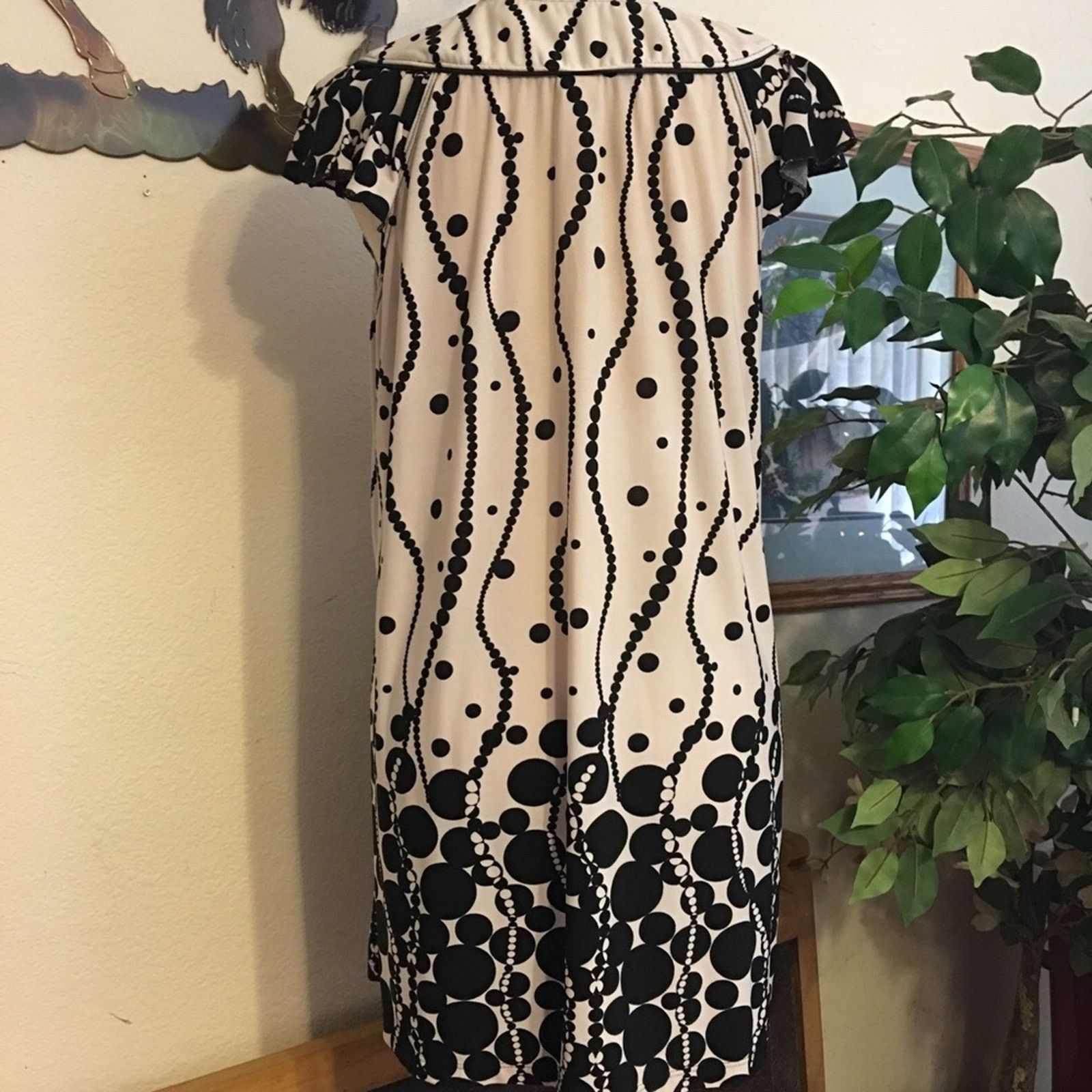 Other Newport black and white polka dot tunic top 1X Size XL / US 12-14 / IT 48-50 - 6 Thumbnail