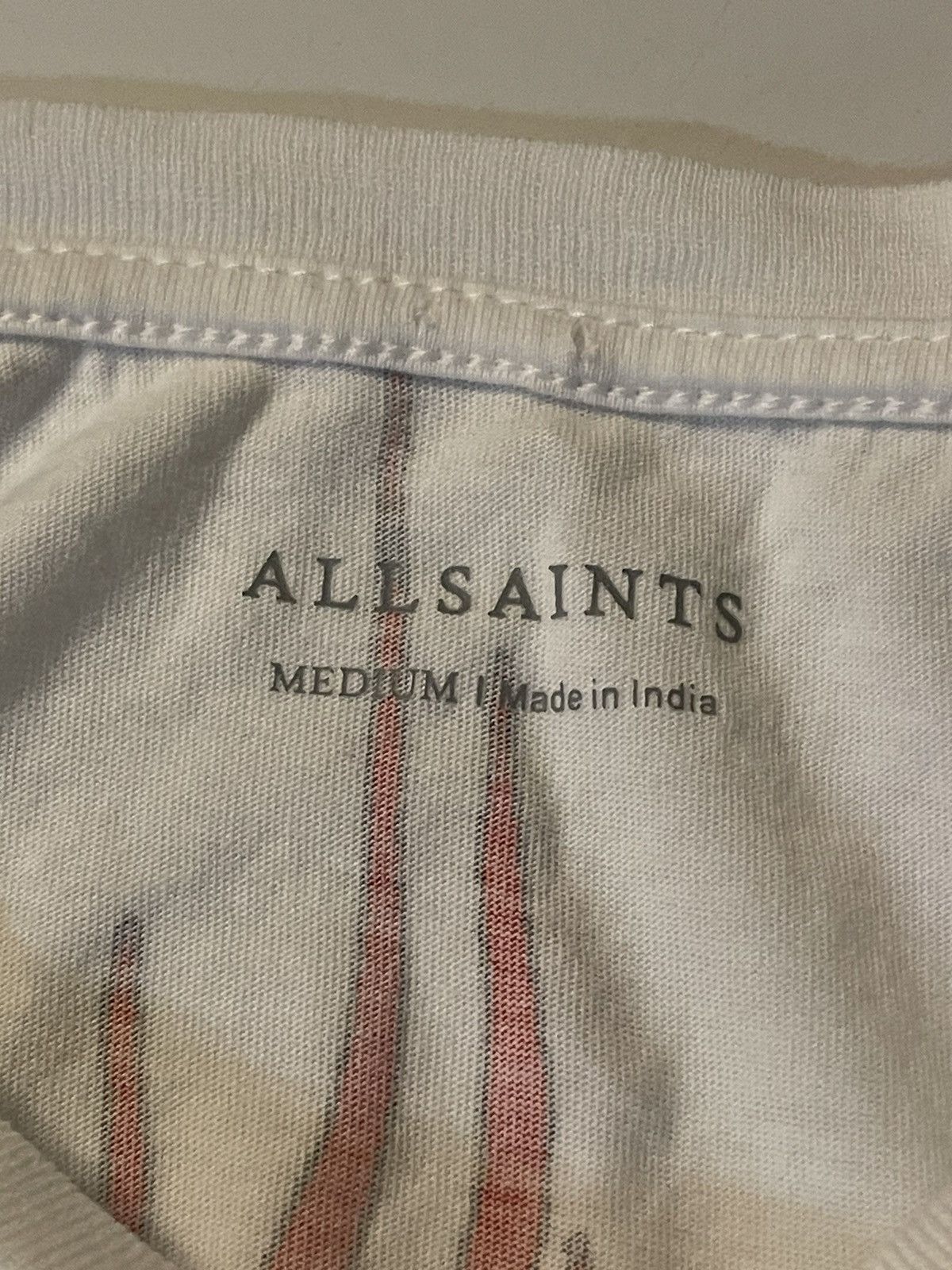Allsaints ALL SAINTS Men’s Stinger White Scorpion T-shirt Size Medium Size US M / EU 48-50 / 2 - 3 Thumbnail