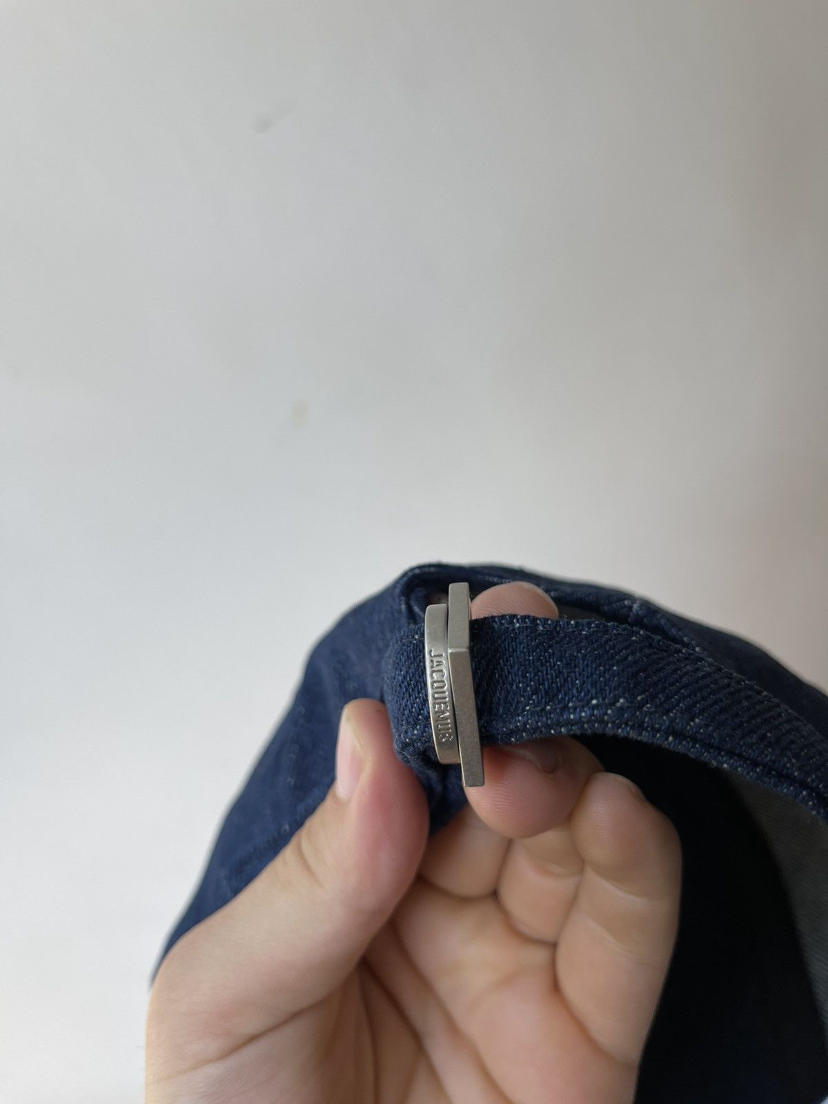 Jacquemus Jacquemus Denim Gadjo Cap w/ Tags - Blue Hats jeans Size ONE SIZE - 4 Thumbnail