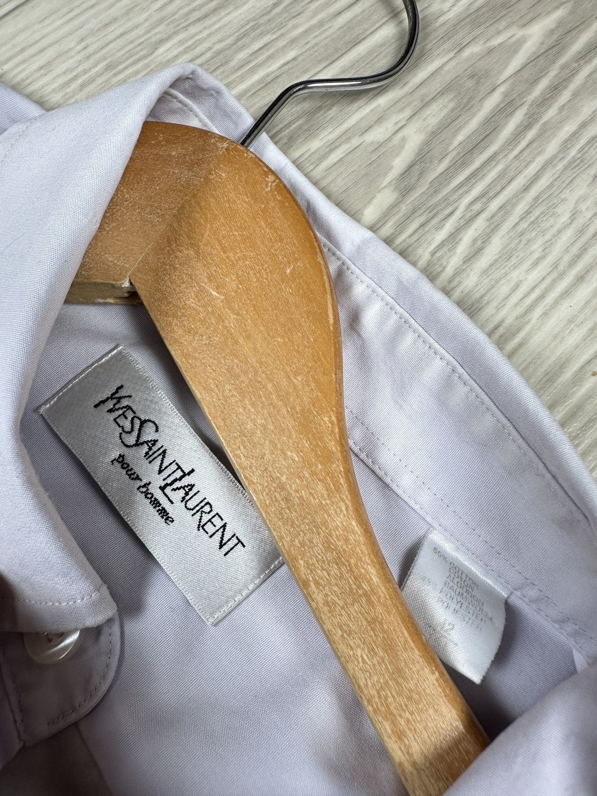 Yves Saint Laurent Yves Saint Laurent YSL Vintage Short Sleeve Shirt Button Up Size US L / EU 52-54 / 3 - 7 Thumbnail