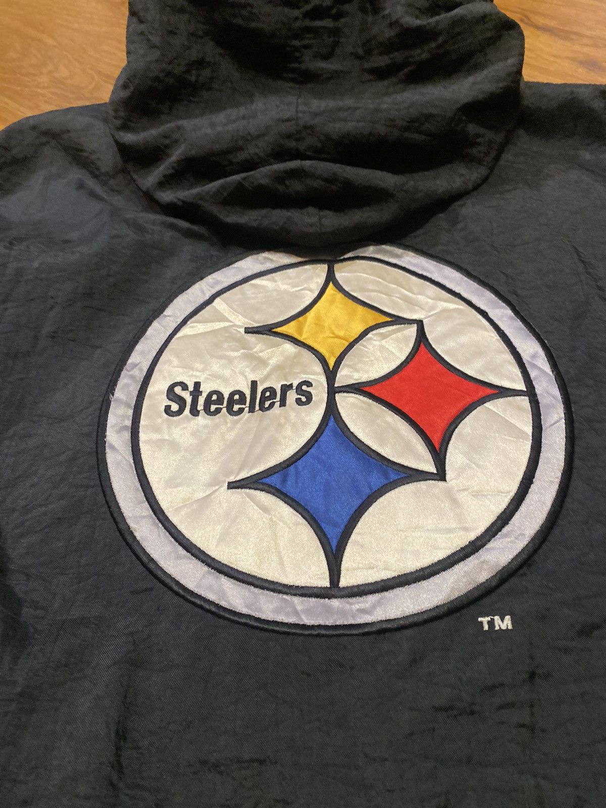 Starter Vintage 90s Pittsburgh Steelers Starter Jacket Pro NFL Size US XL / EU 56 / 4 - 2 Thumbnail