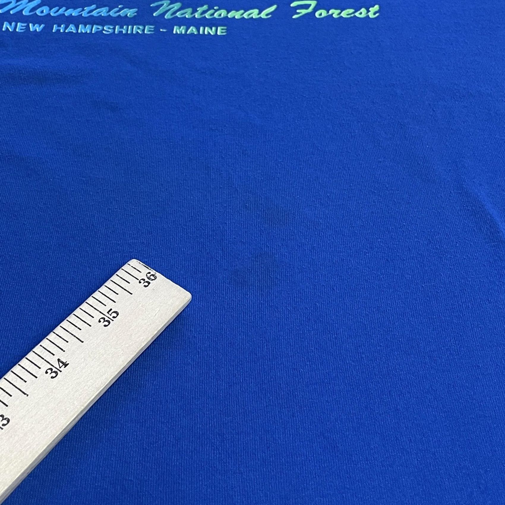 Vintage White Mountain National Forest Shirt Mens Large Blue Tee Size US L / EU 52-54 / 3 - 3 Thumbnail
