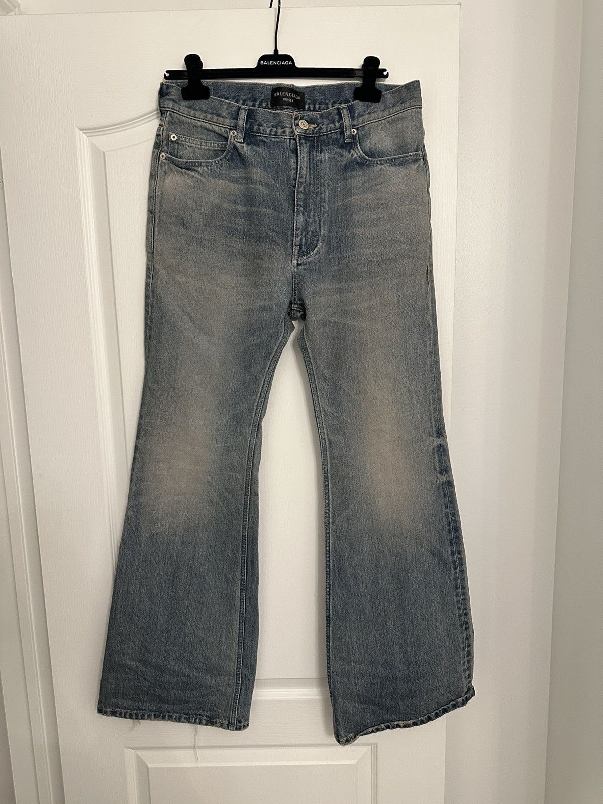 Balenciaga Balenciaga FW24 Flare Jeans | Grailed