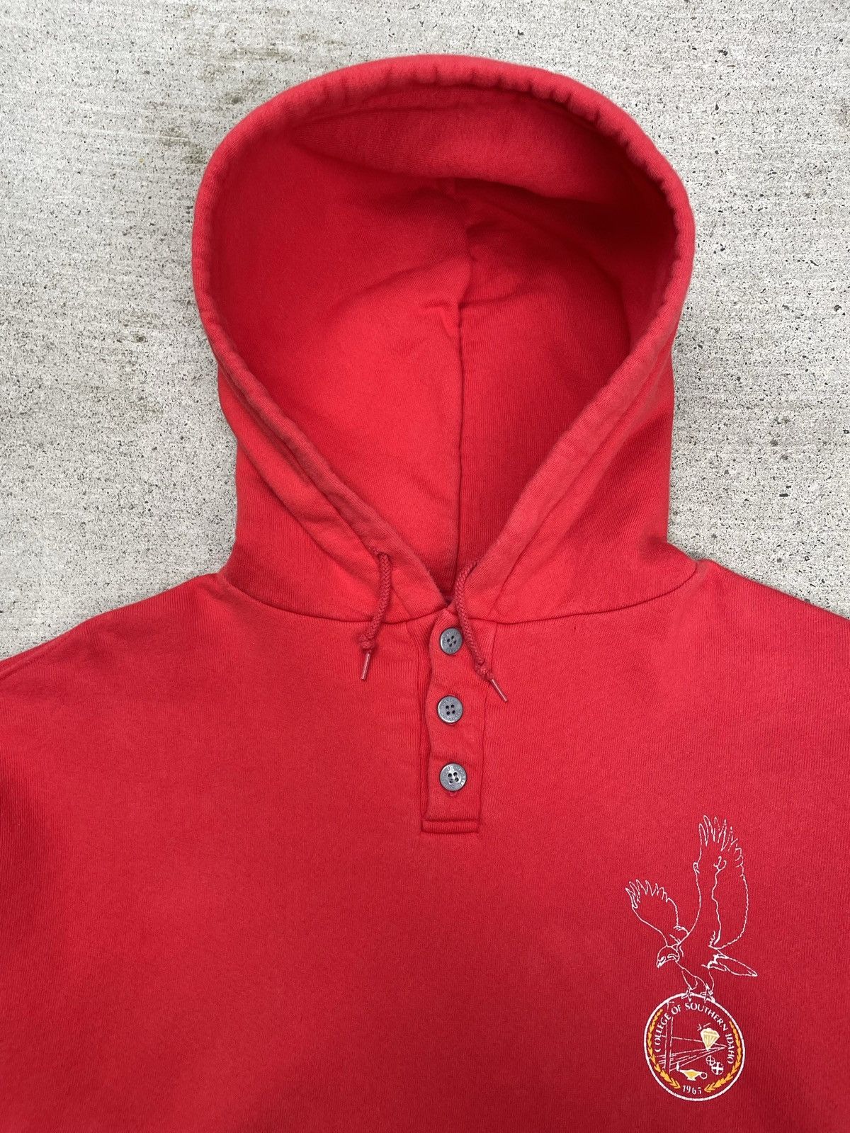 Russell Athletic × Vintage Vintage College of Southern Idaho Russell Hoodie Size US L / EU 52-54 / 3 - 4 Thumbnail
