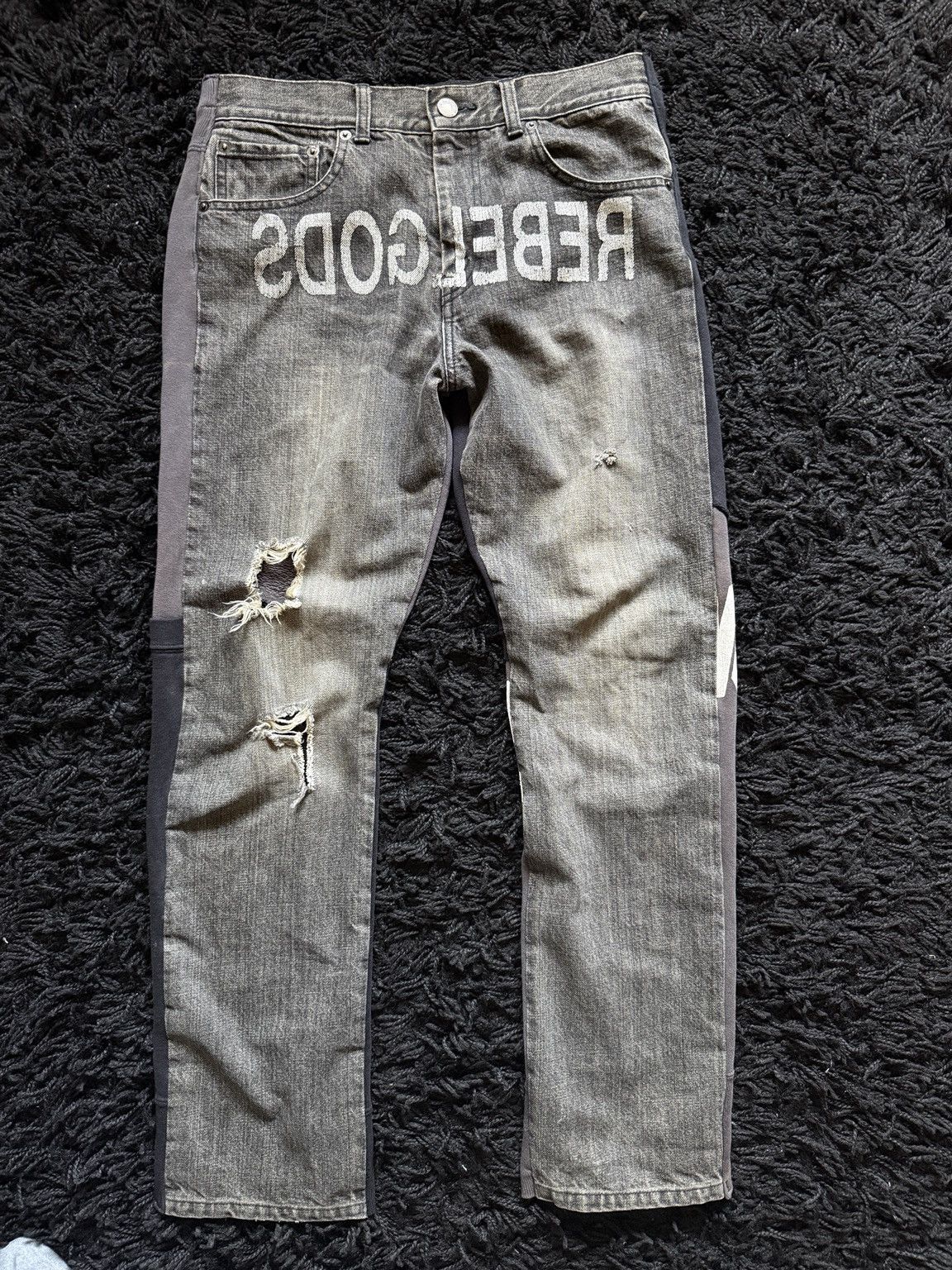 Undercover Undercover AW02 REBELGODS Size US 29 - 1 Thumbnail