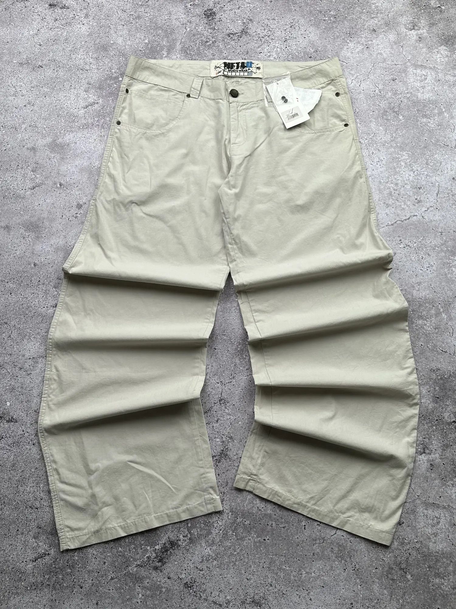 Japanese Brand Vintage Wide Pants C545(V608) Size US 34 / EU 50 - 2 Thumbnail