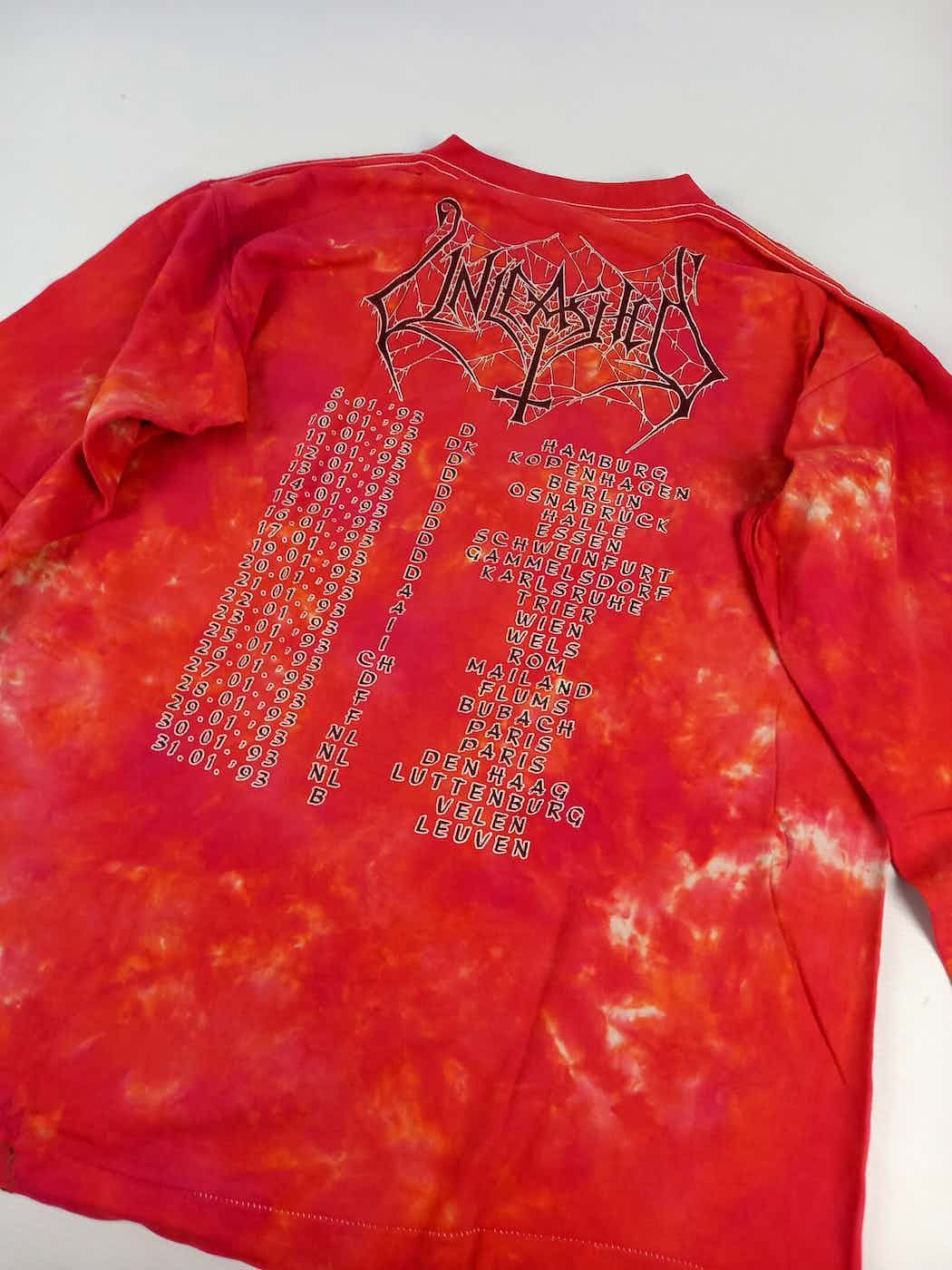 Band Tees × Vintage Unleashed autographed vintage longsleeve tshirt 1993 Size US XL / EU 56 / 4 - 6 Thumbnail