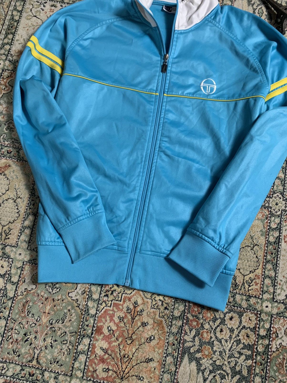 Sergio Tacchini × Vintage Vintage Sergio Tacchini Track Jacket Size US L / EU 52-54 / 3 - 3 Thumbnail