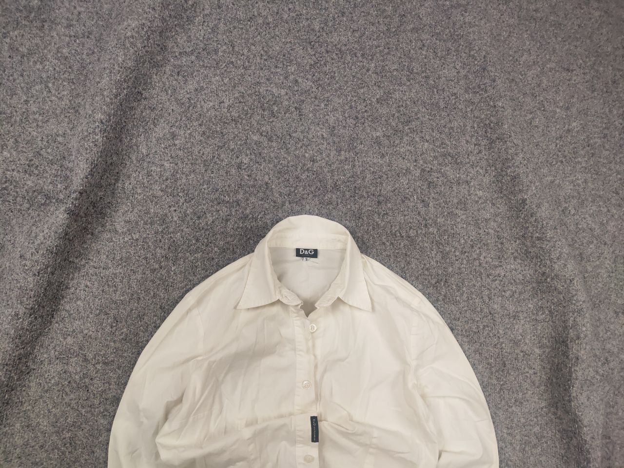 Dolce & Gabbana Vintage 90's Dolce & Gabbana elastic Long sleeve shirt Size S / US 4 / IT 40 - 1 Thumbnail