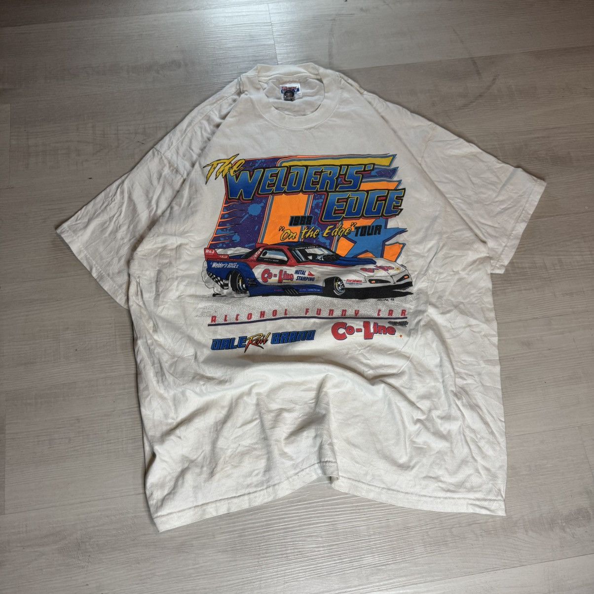 Hanes × Vintage Crazy graphic NASCAR Size US XXL / EU 58 / 5 - 2 Thumbnail