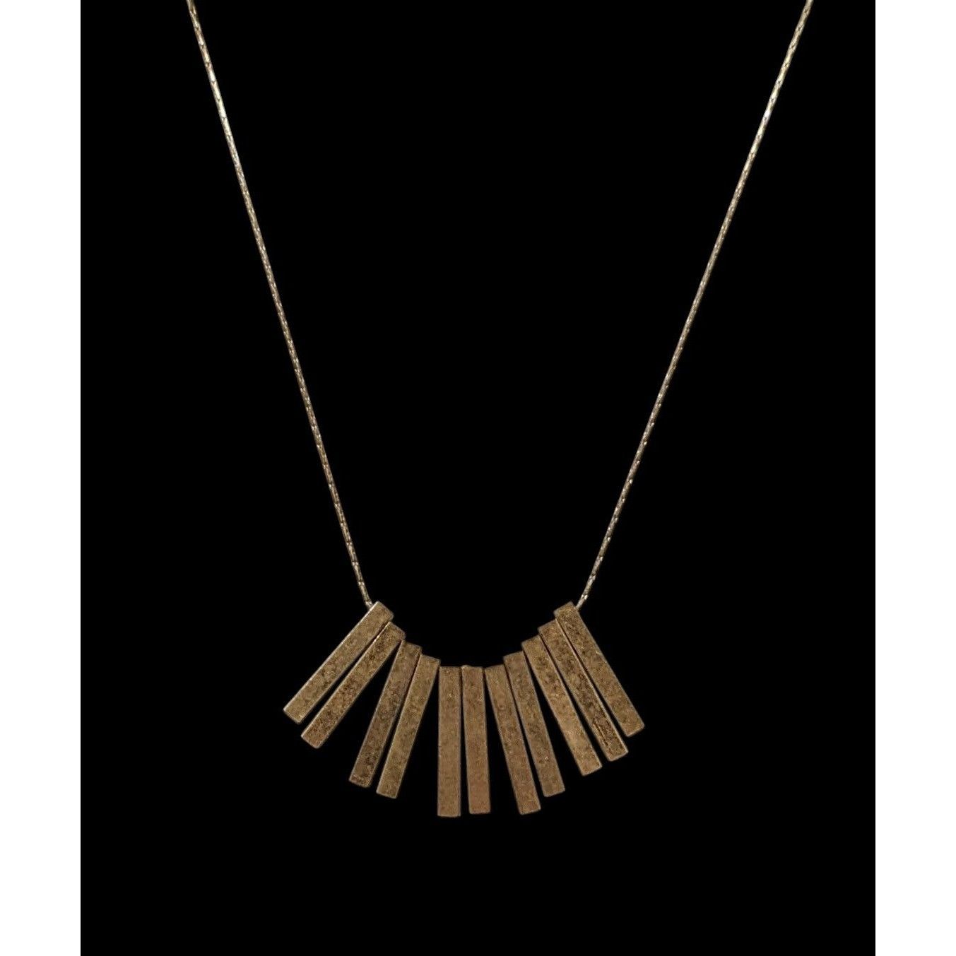 Other Modern Elegant Key Fringe Gold Tone Necklace Size ONE SIZE - 2 Thumbnail