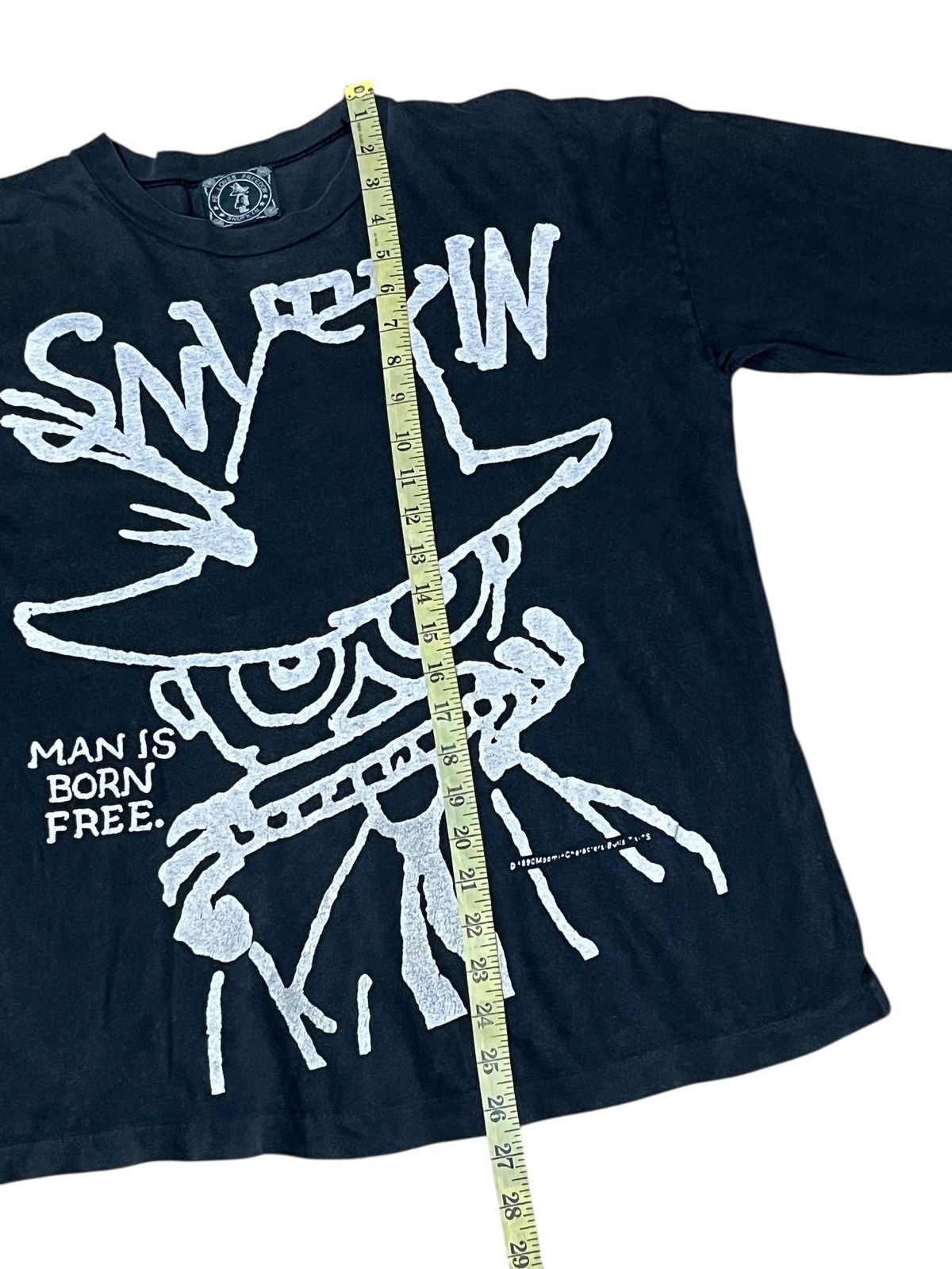 Cartoon Network RARE🔥Vintage 1990 SNUFKIN MOOMINTROLLS long sleeve t shirt Size US L / EU 52-54 / 3 - 9 Thumbnail